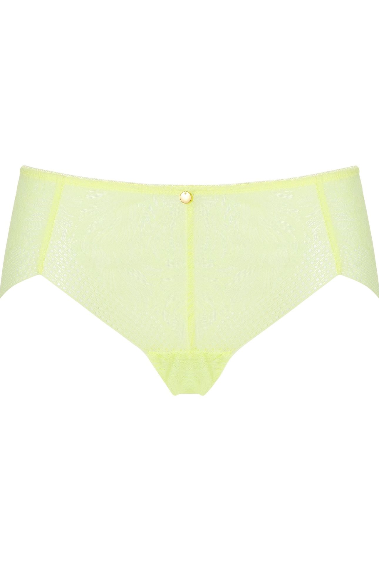 SHORTY SOFT LACE TENDER YELLOW 1