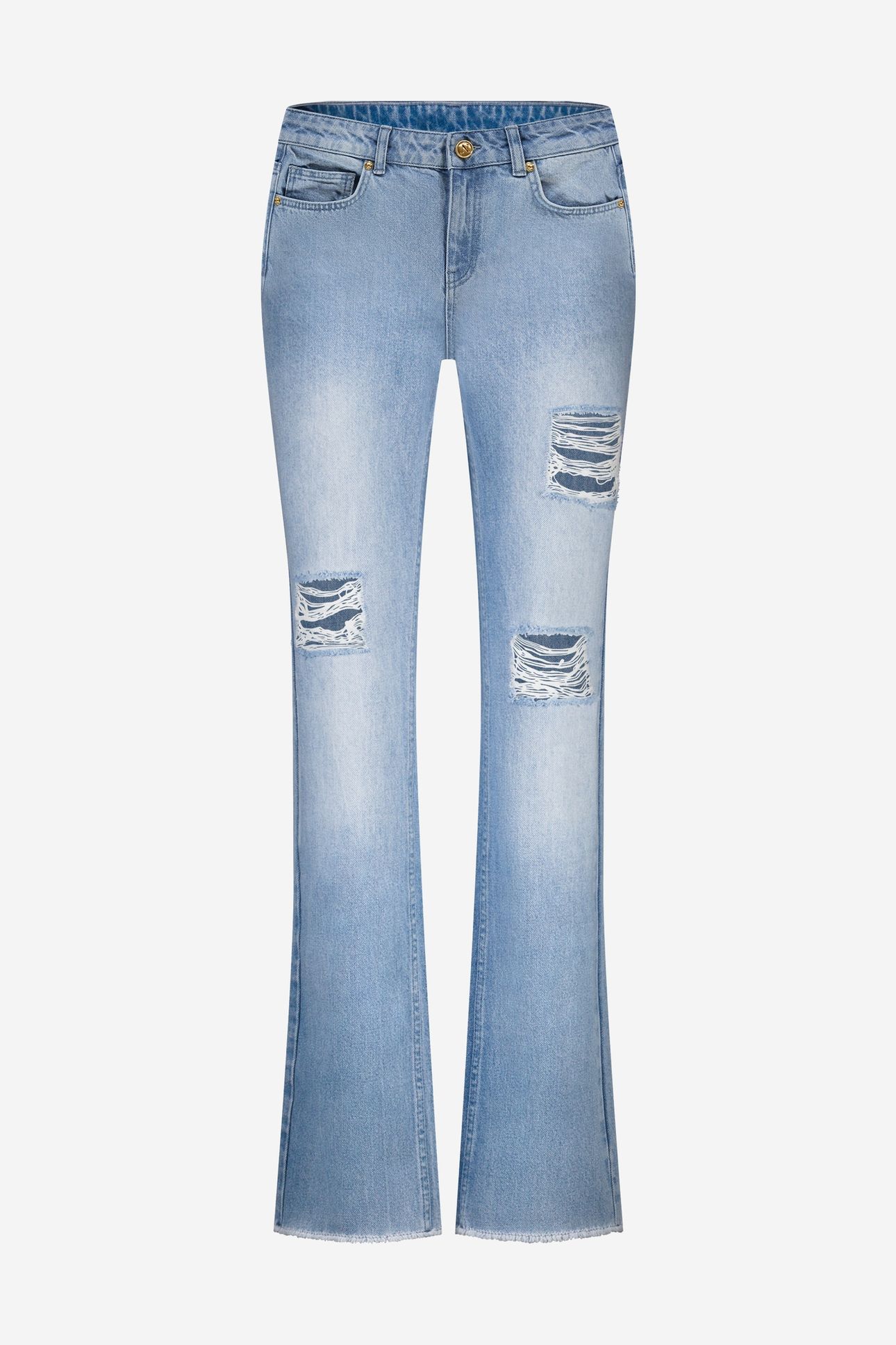ISIS DESTROY JEANS LIGHT BLUE 1