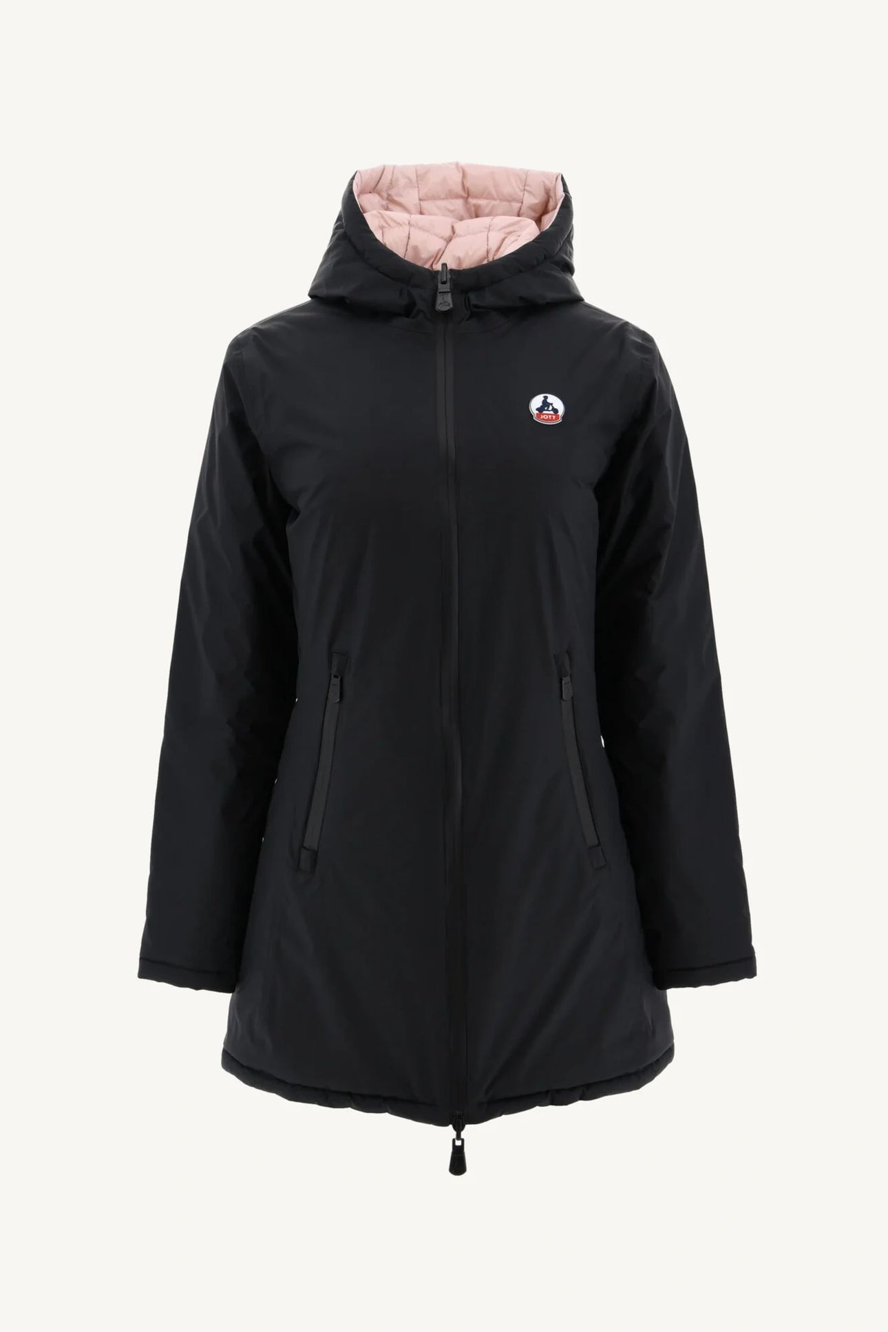 MOSCOU JACKET BLACK / ROSE PALE 7
