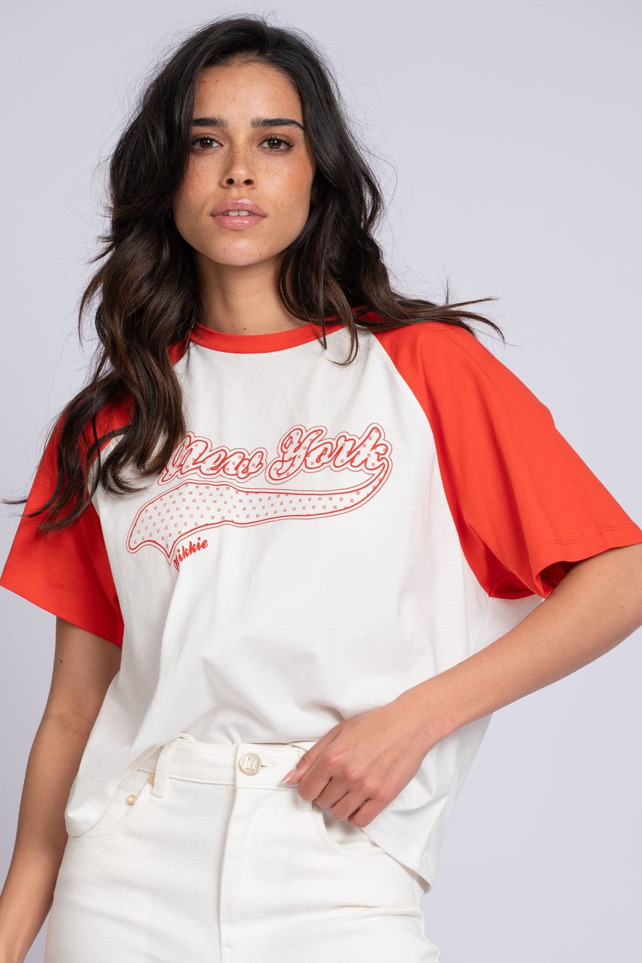 NEW SWIRL T-SHIRT STAR WHITE 1