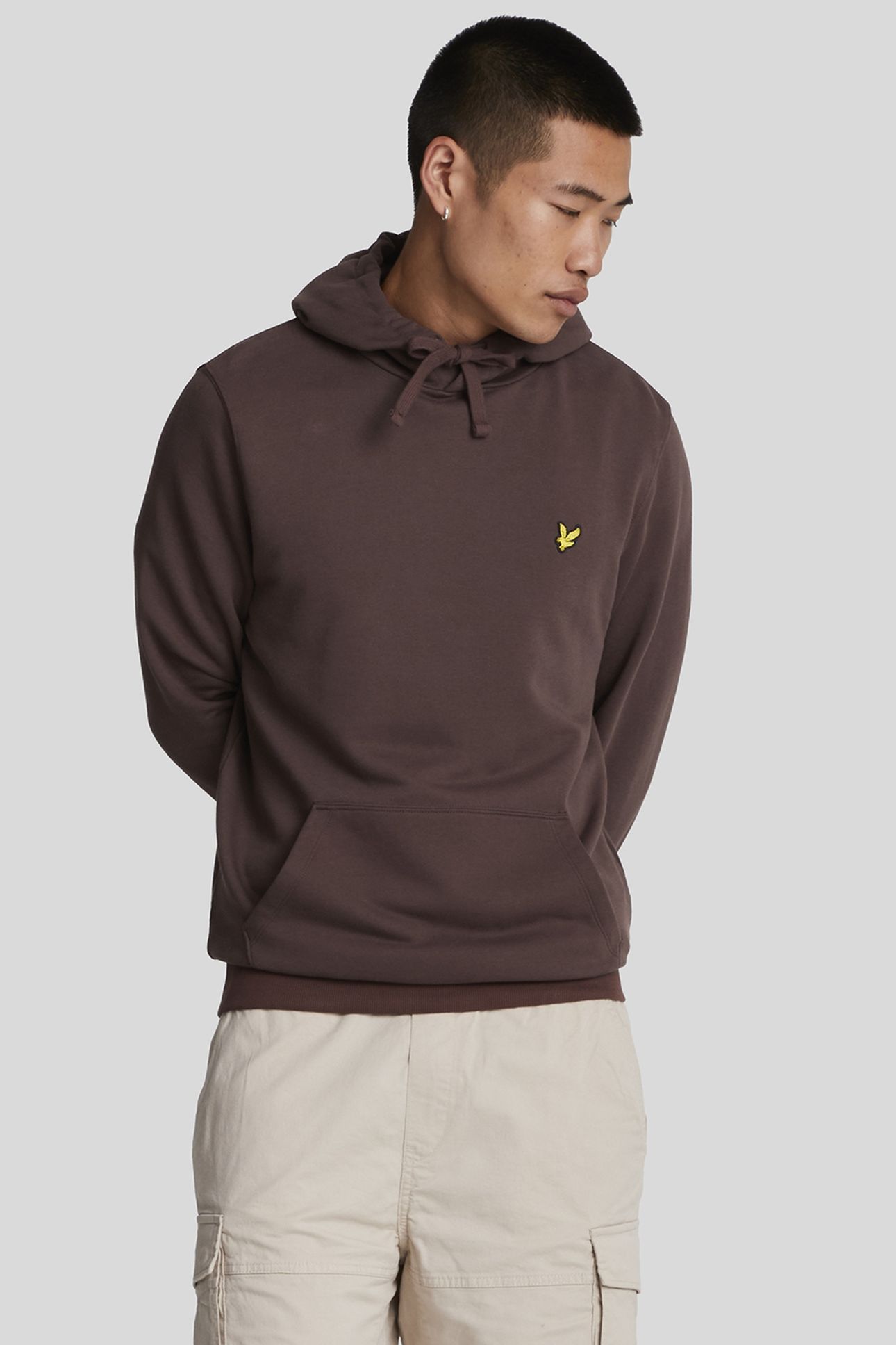 PULLOVER HOODIE DEEP MAHOGANY 2