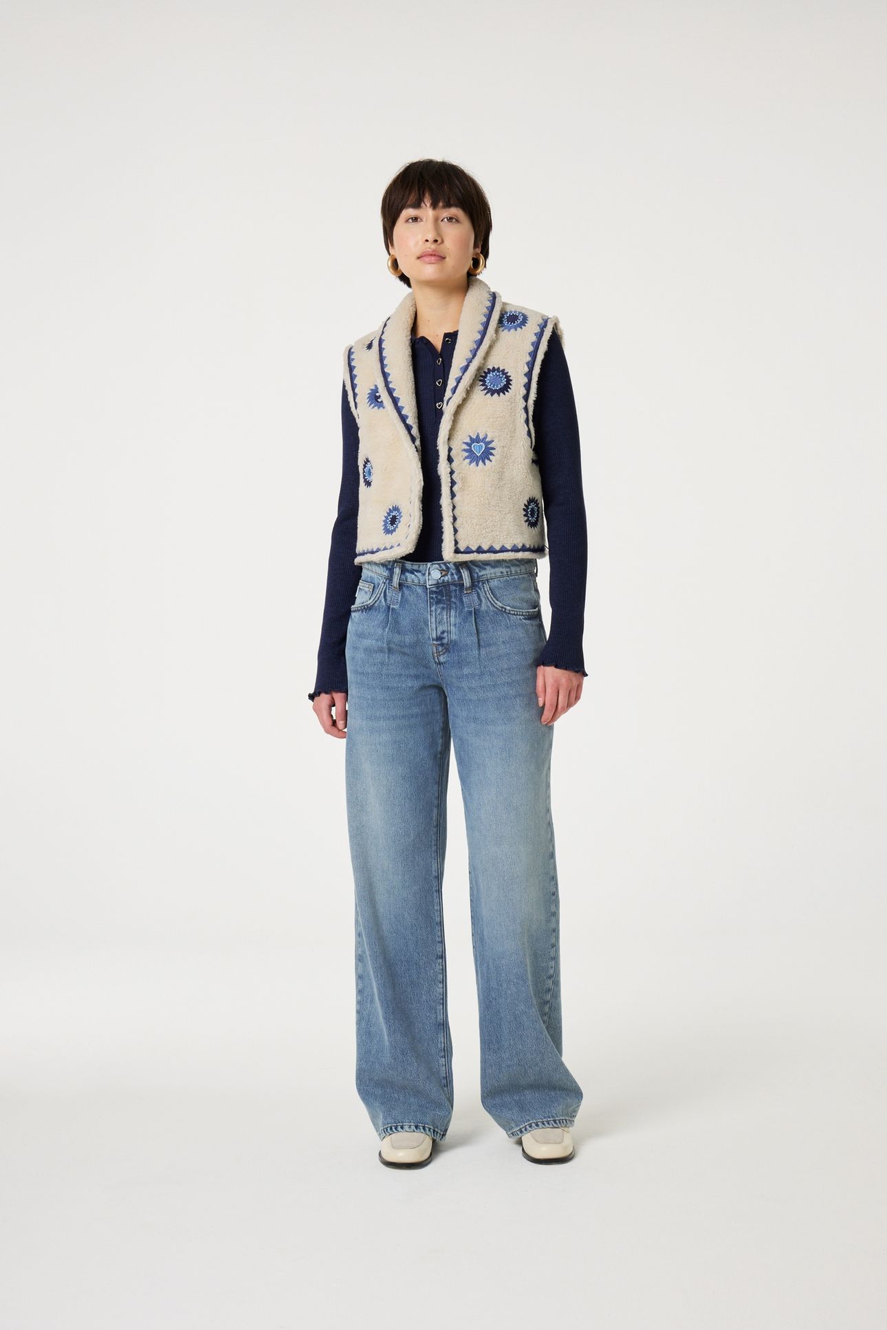 SUNNY GILET CREME BRULEE 1