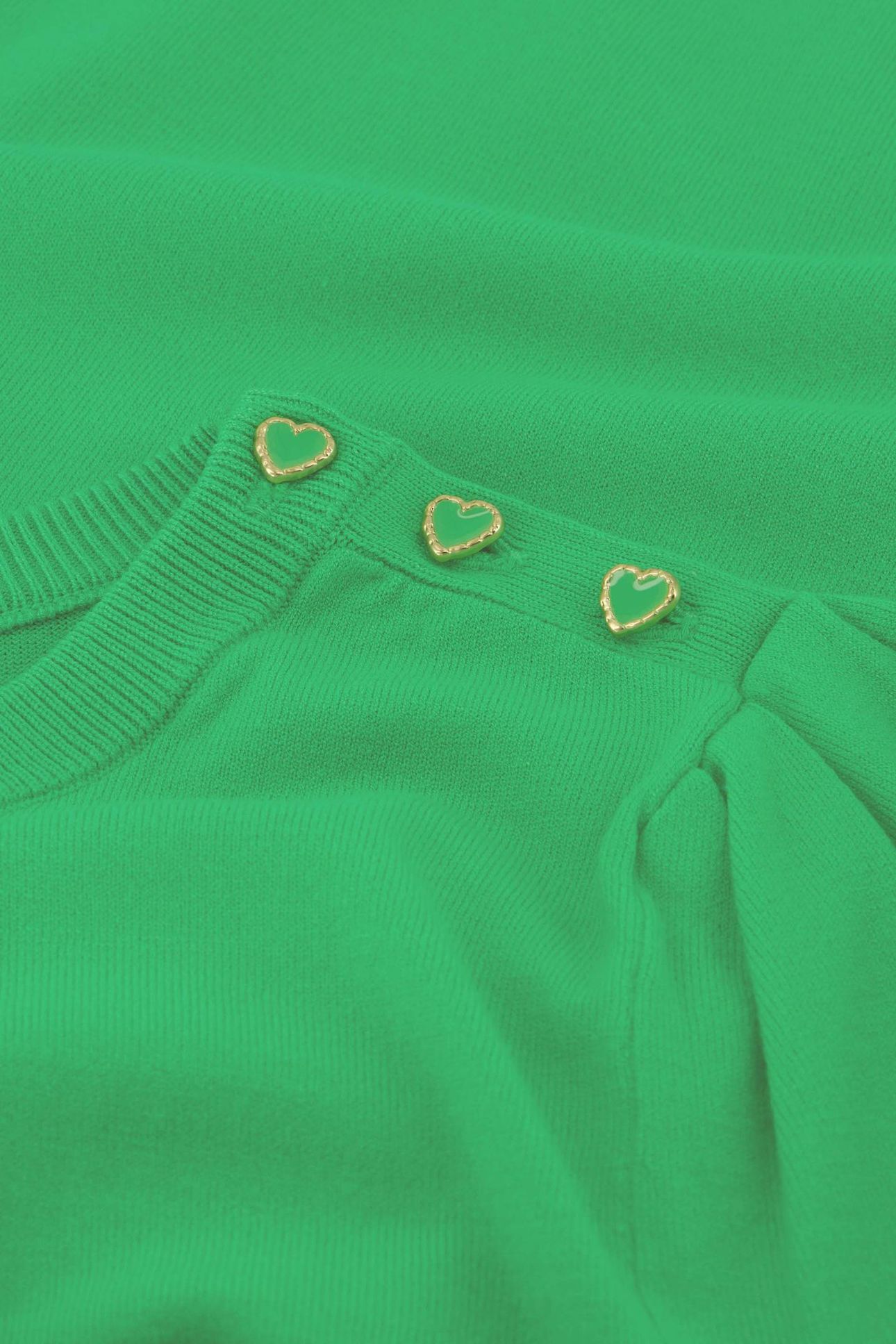 MOLLY SCRUNCH PULLOVER GREEN APPLE 5