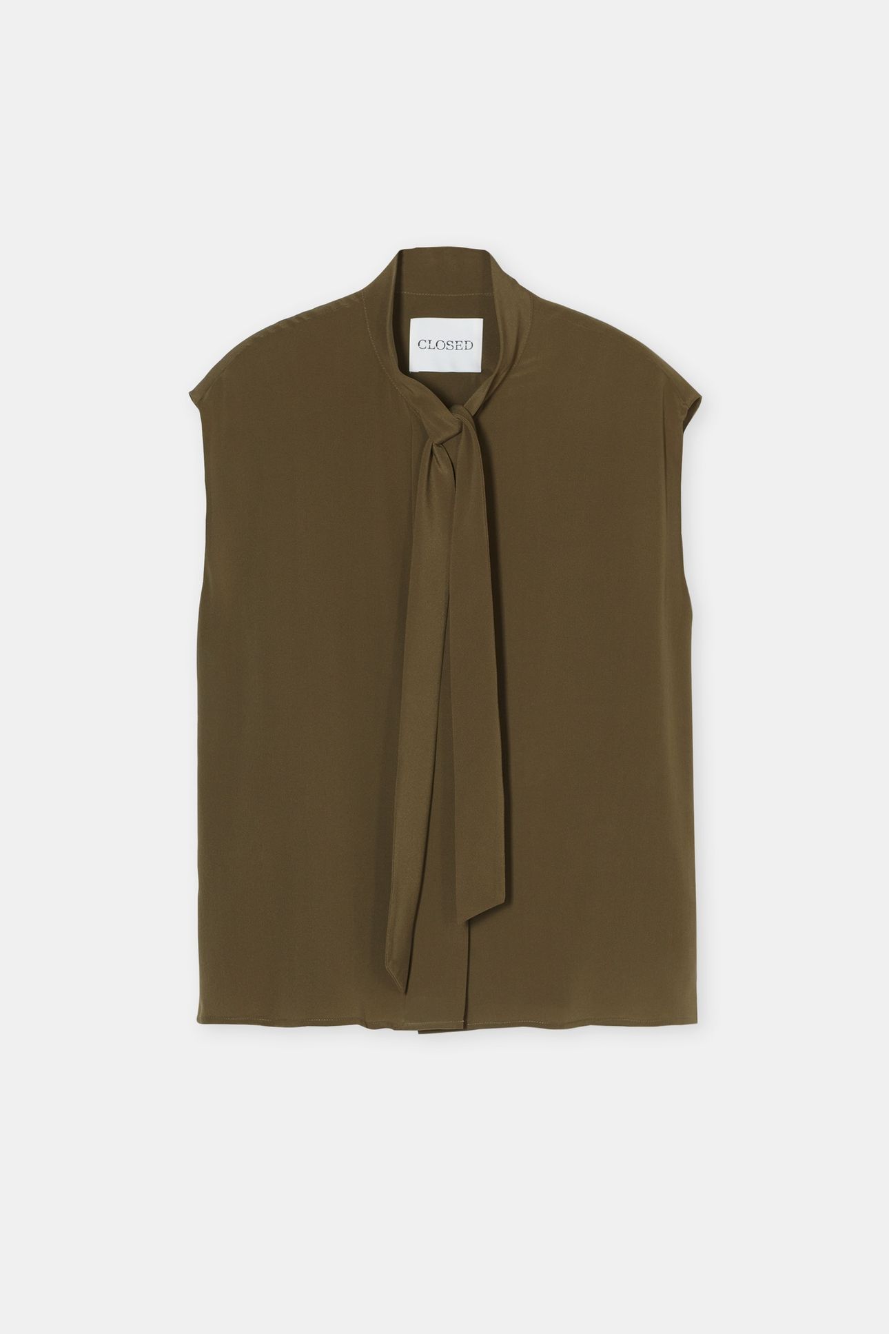 SLEEVELESS BOWTIE TOP VER GREEN 3