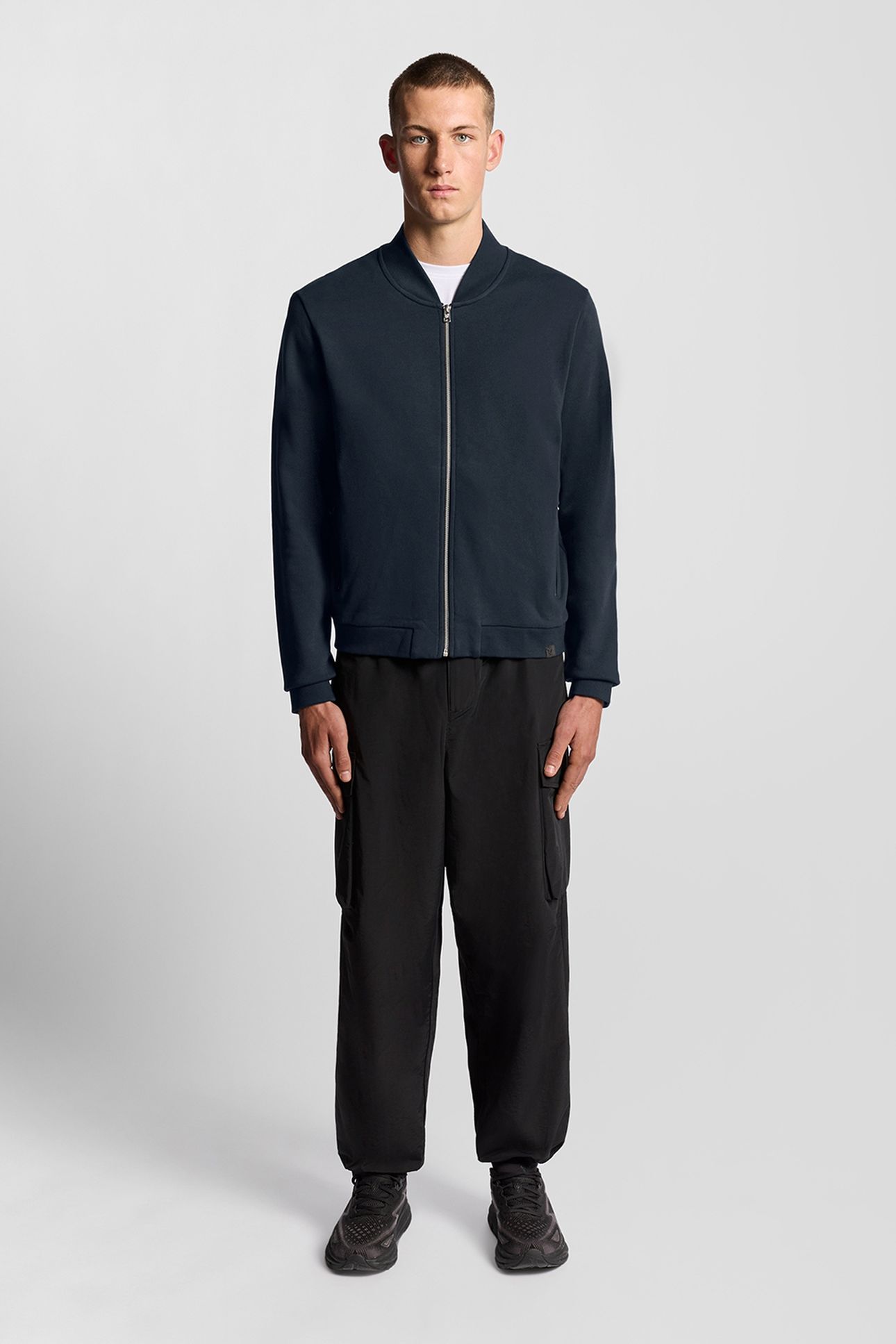 HALF RAGLAN JERSEY BOMBER DARK NAVY 2