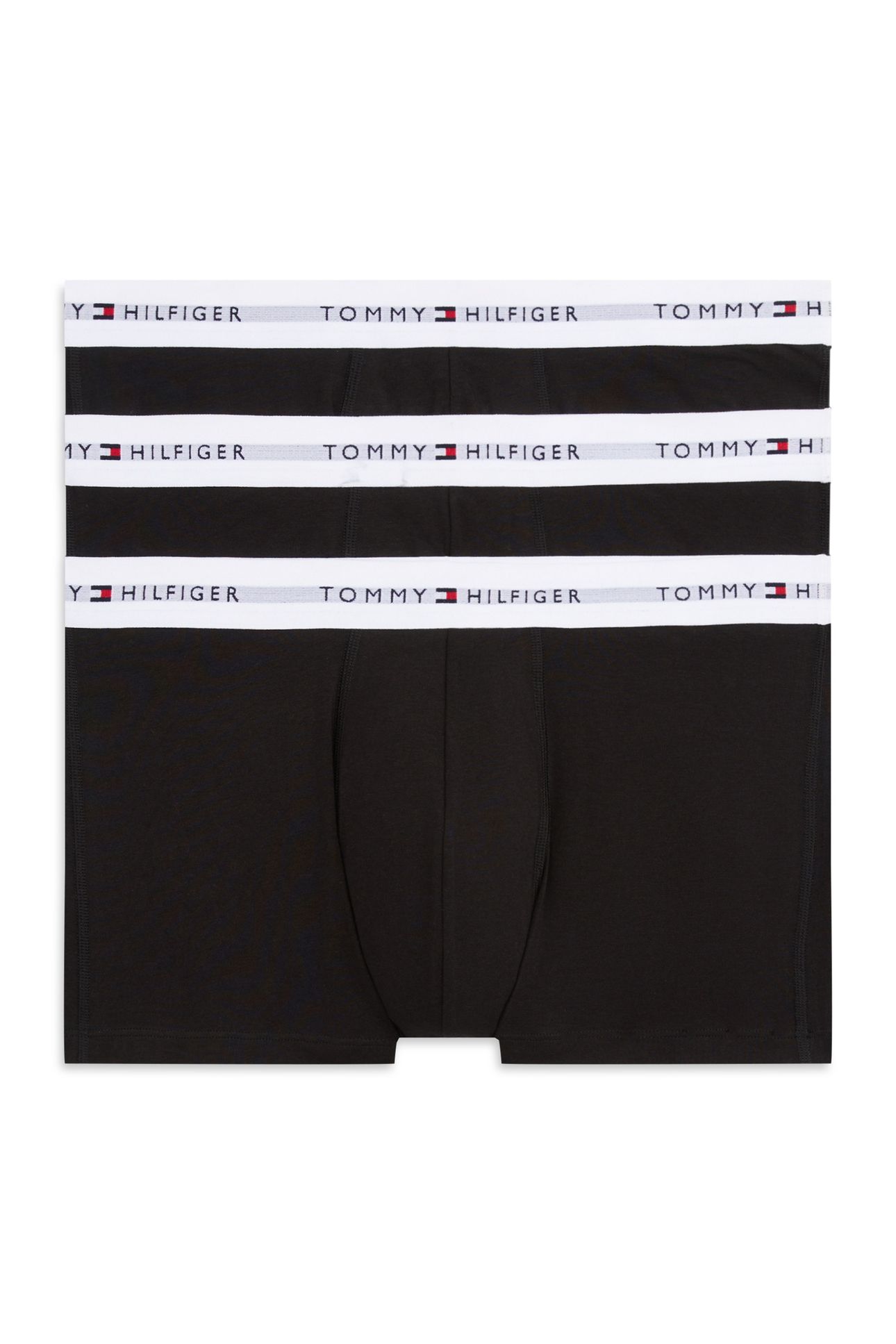 3-PACK LOGO WAISTBAND TRUNK WHITE 6