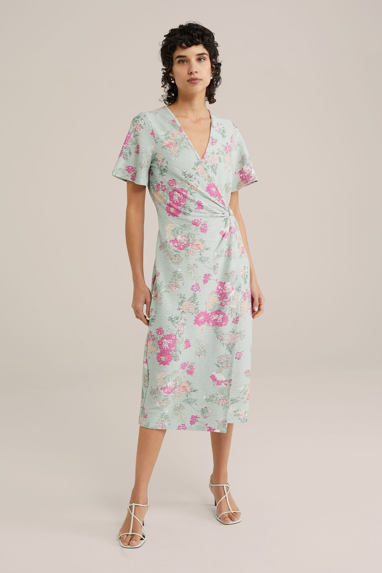 DRESS MID LENGTH MINT GREEN 11