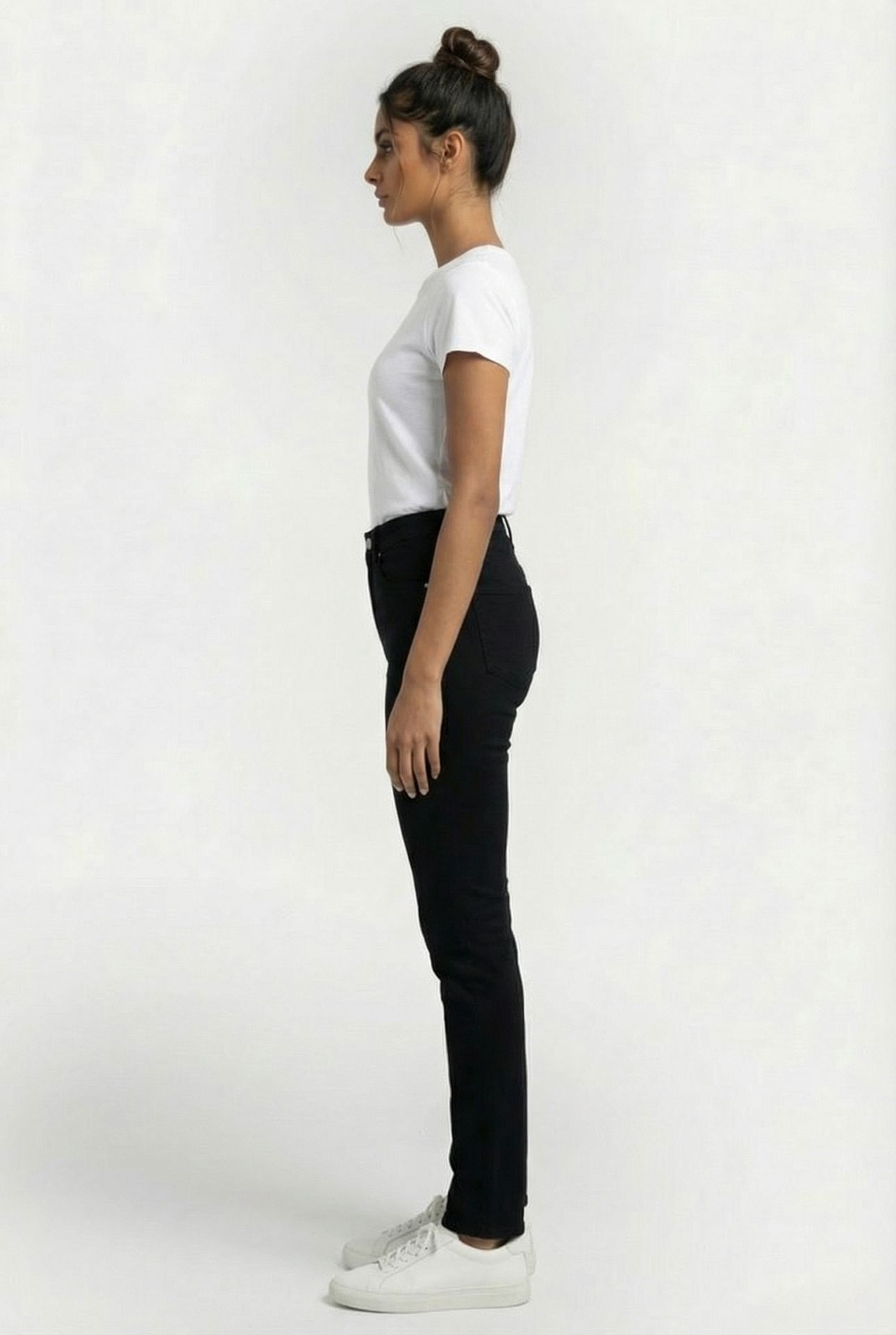 R REBOUND 32 SKINNY JEANS BLACK 3
