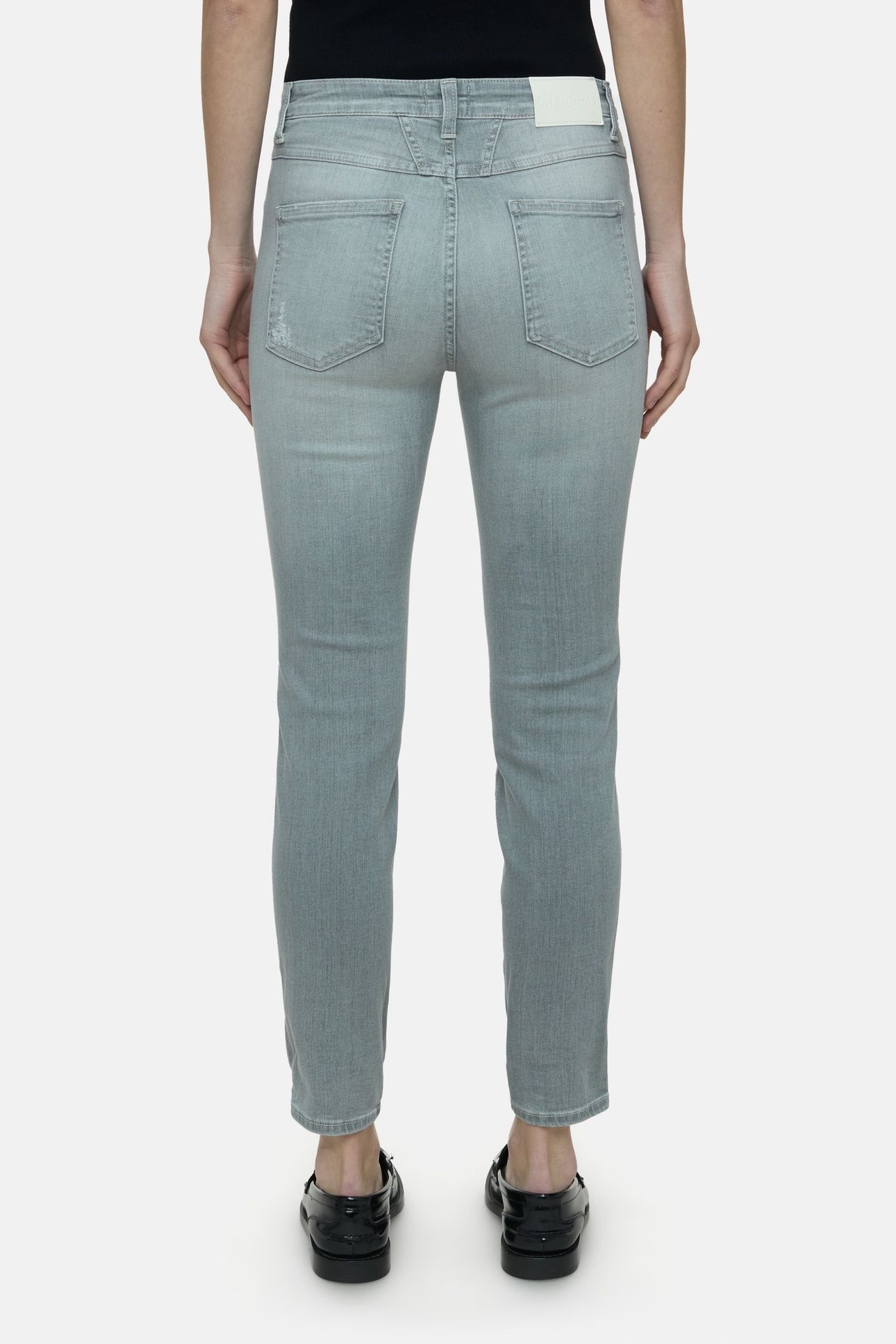 SKINNY PUSHER JEANS LIGHT GREY 3