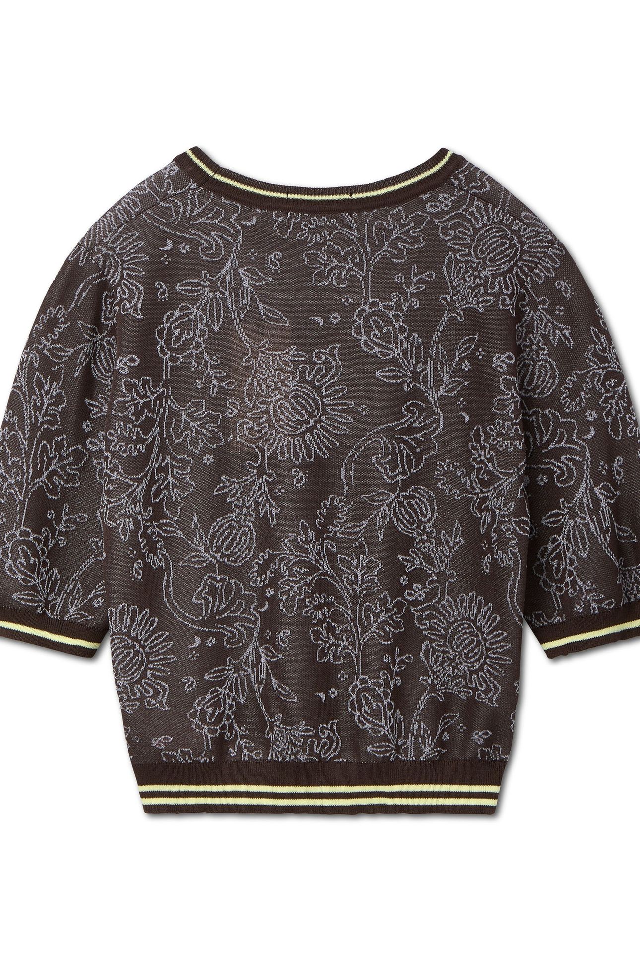 CREW NECK TEE HOT FUDGE ALL-OVER BANDANA 6