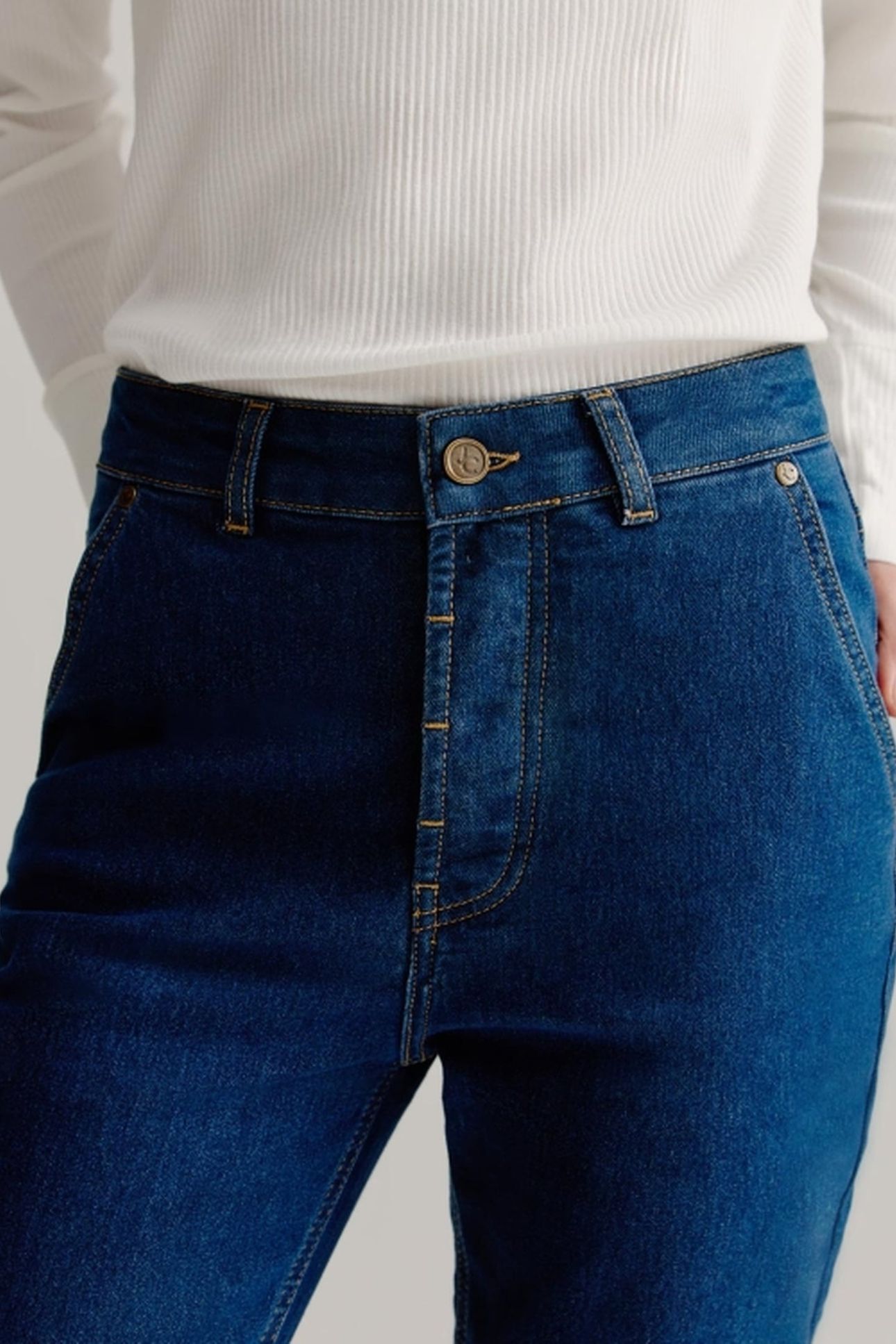 ANDREW CHINO MID BLUE JEANS 4