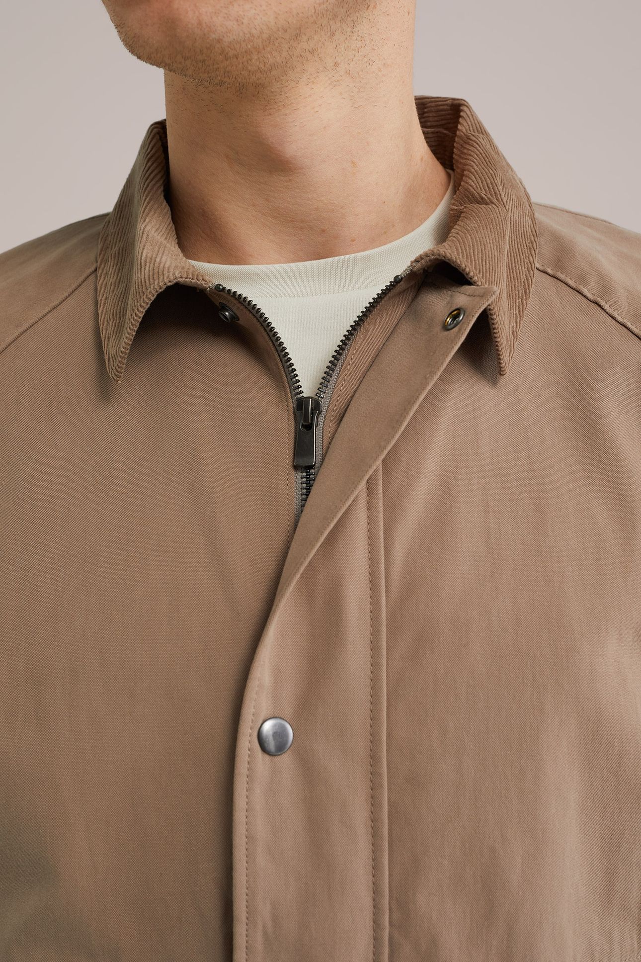 JACKET NORMAL LENGTH LIGHT BROWN 6