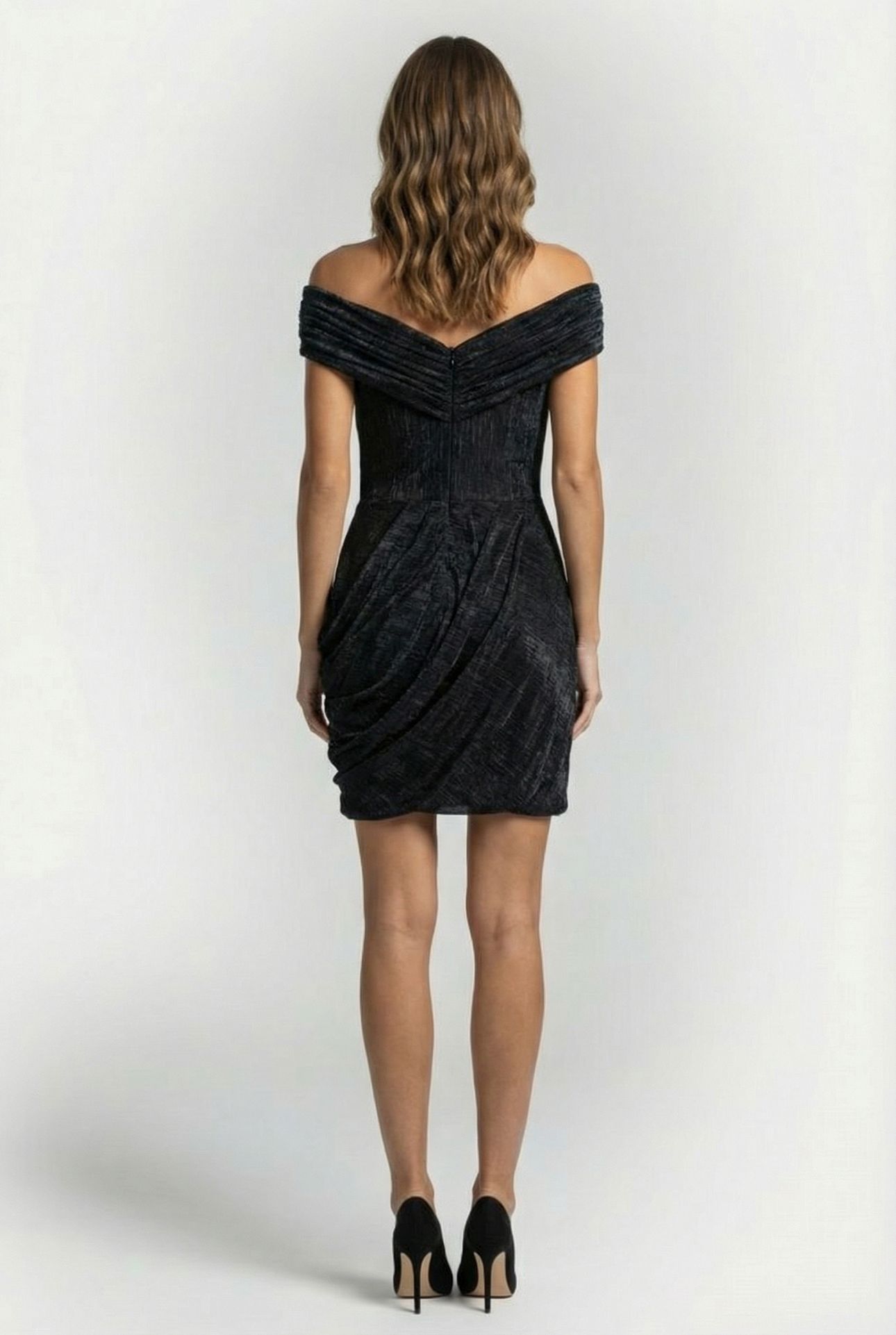 DILIE DRESS BLACK LUREX 2