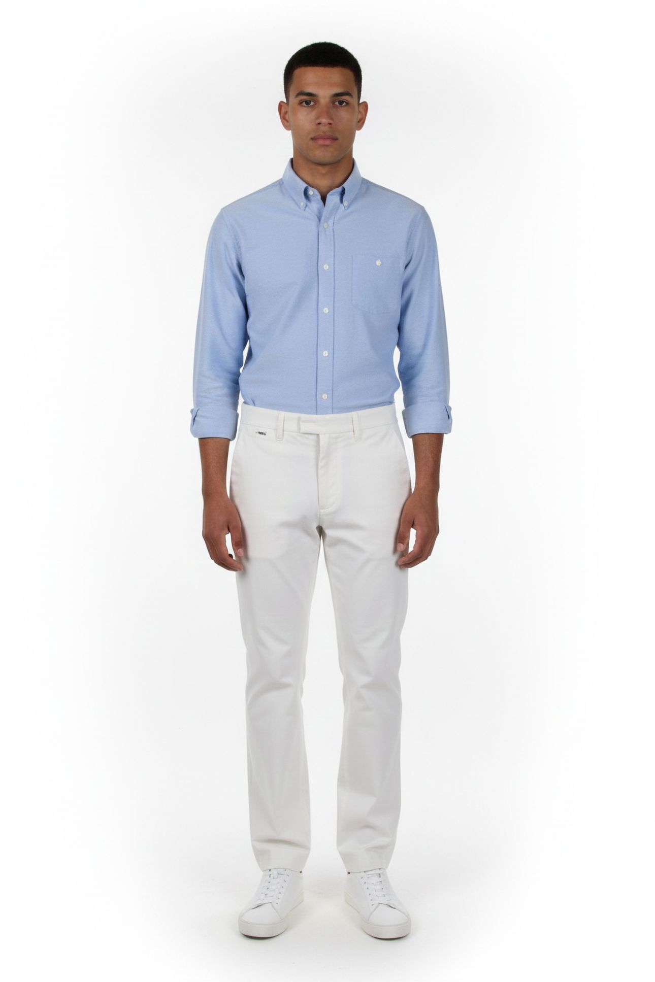 YELOALF COTTON PANTS WHITE 1
