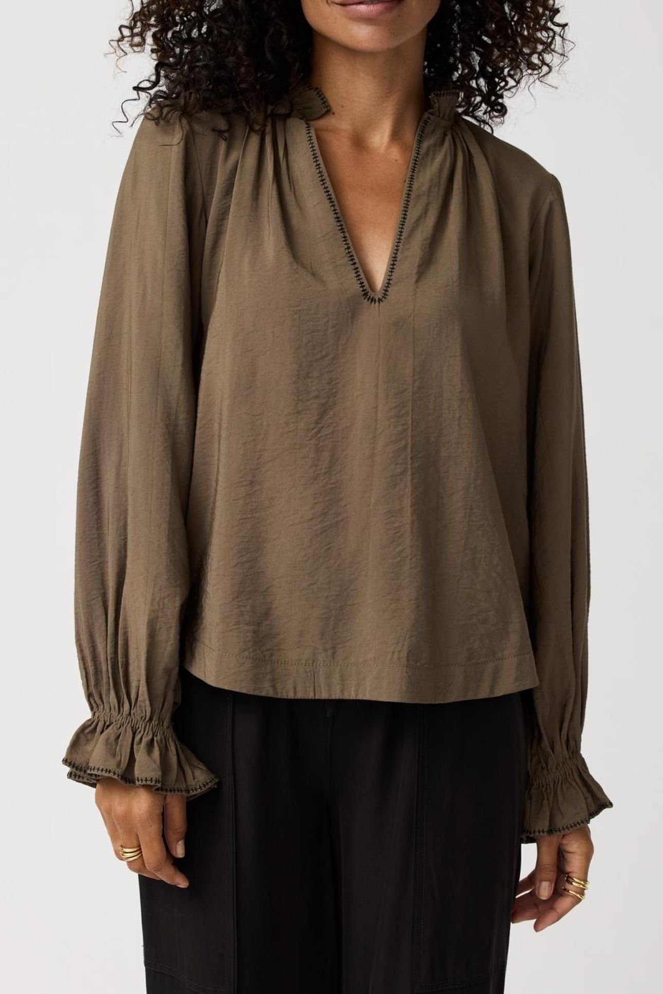 ELLA TOP KHAKI 2