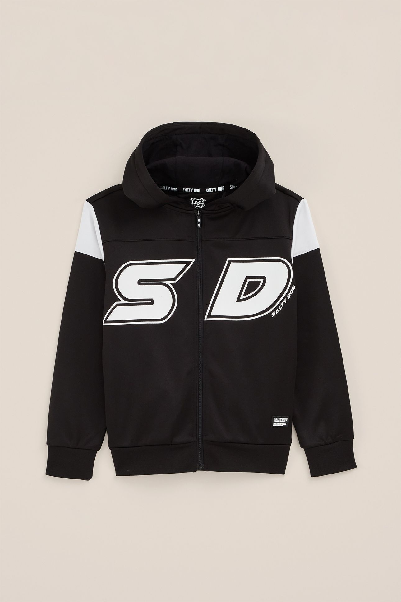 CARDIGAN WITH HOOD BLACK 3