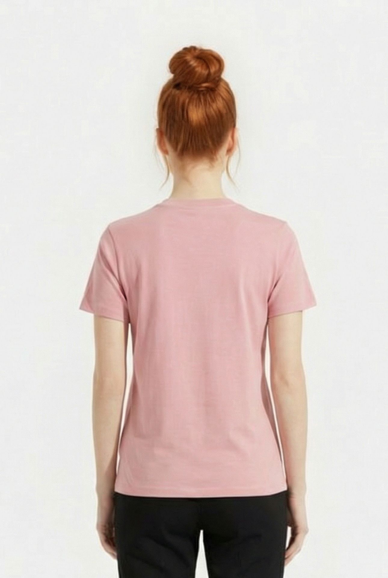 FRENCH CONNECTION TEE WASHED PINK/WHITE 3