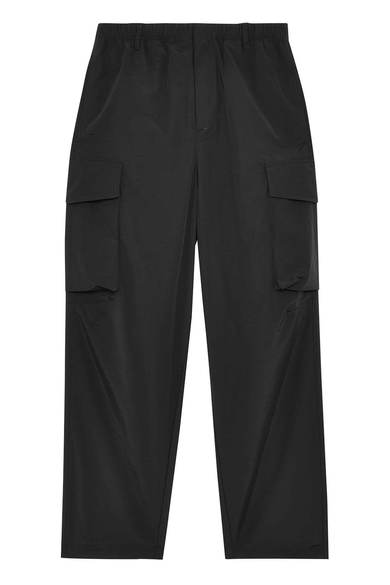 BELLOWED POCKET CARGO PANT JET BLACK 6