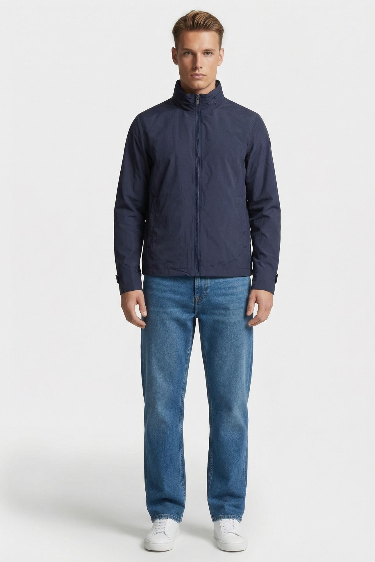 ORIGAMI JACKET NAVY 1