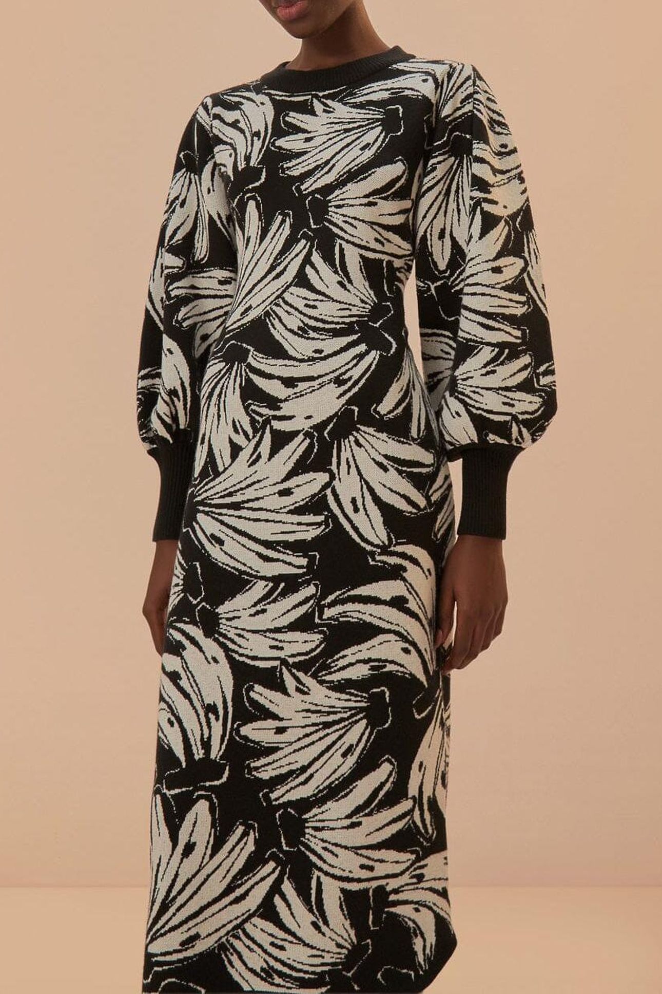 BOSSA BANANA KNIT DRESS 2