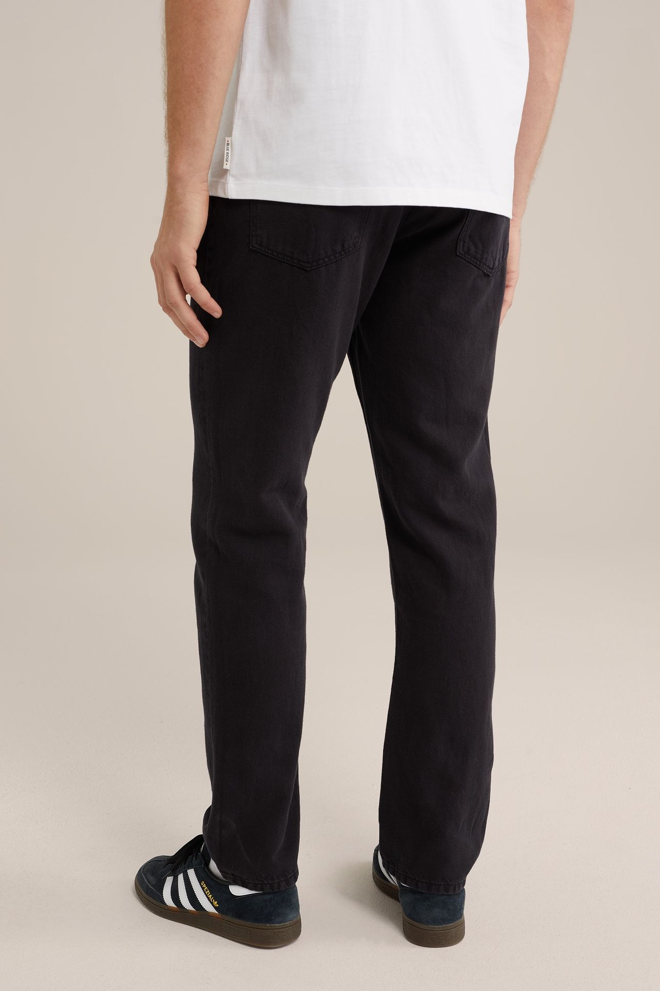 5-POCKET MID WAIST BLACK 7