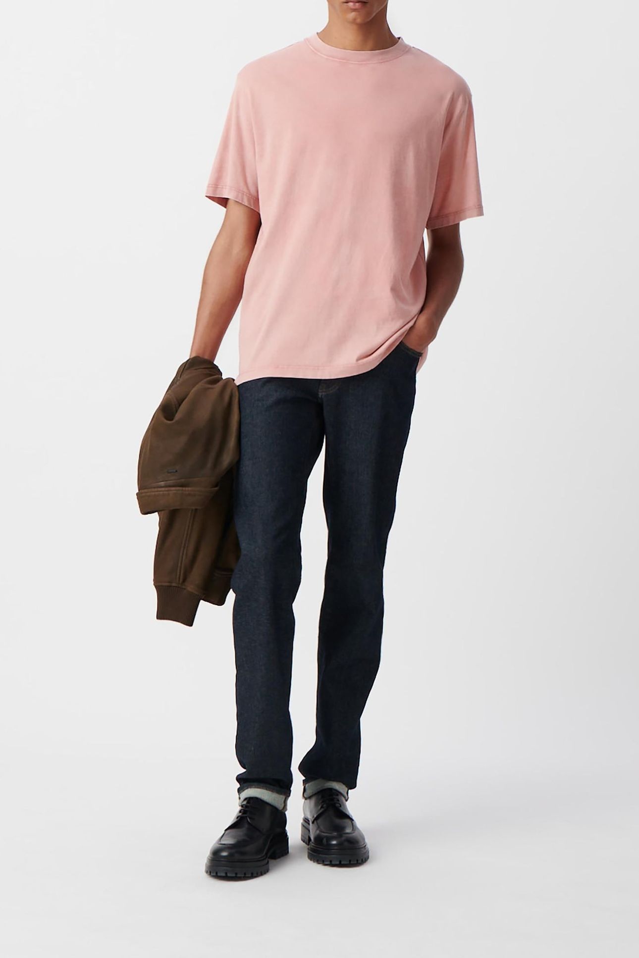 FADED-LOOK SAKURA ORGANIC COTTON T-SHIRT 1