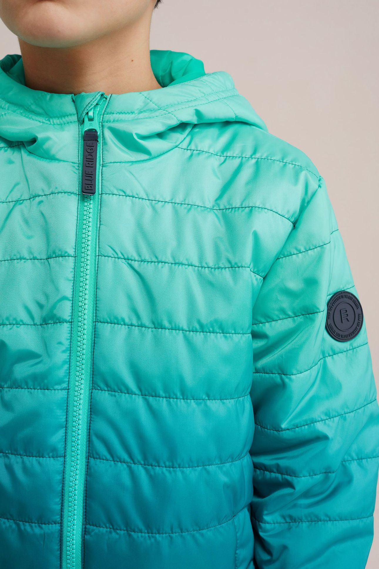 JACKET NORMAL LENGTH GREEN BLUE 7