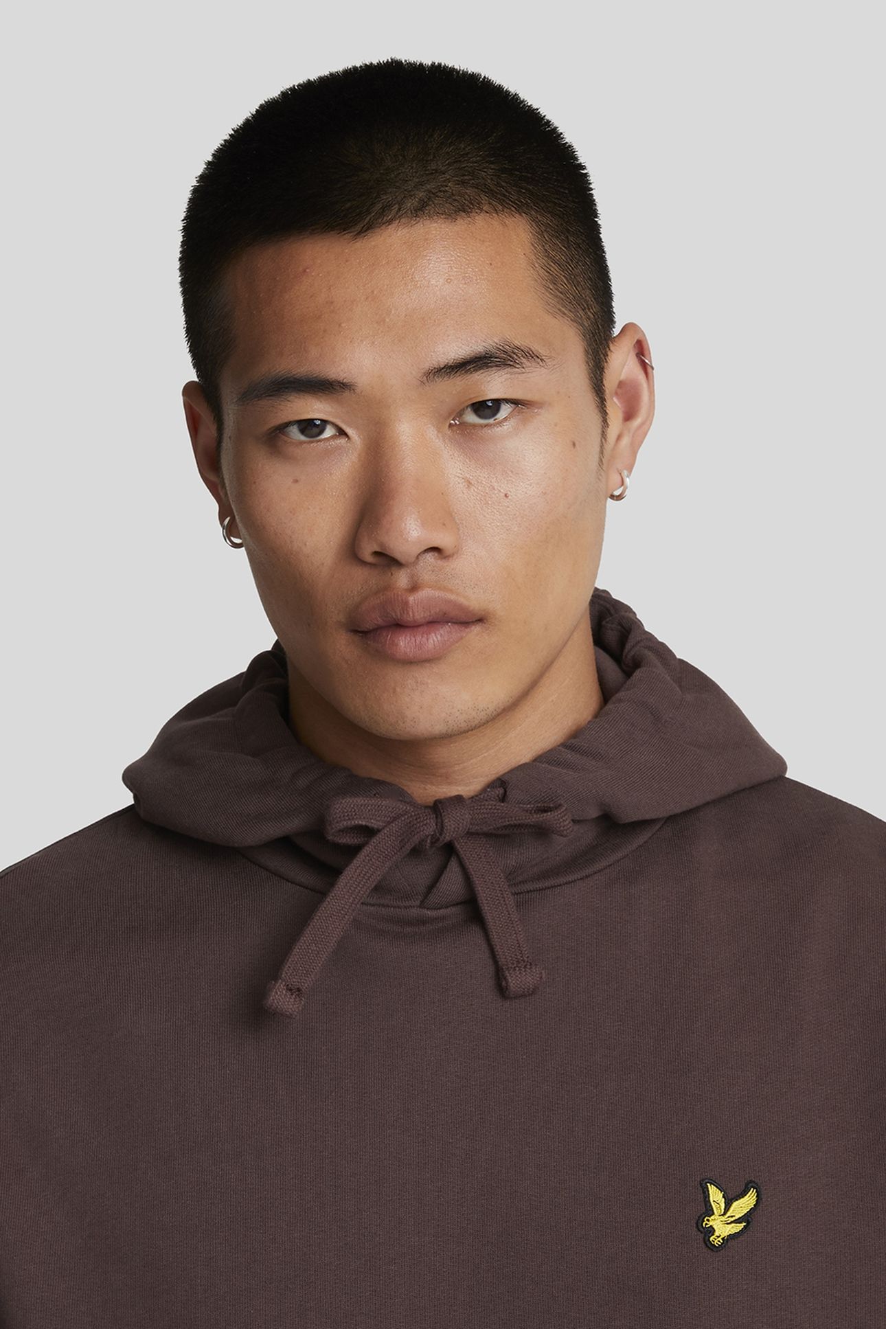 PULLOVER HOODIE DEEP MAHOGANY 5