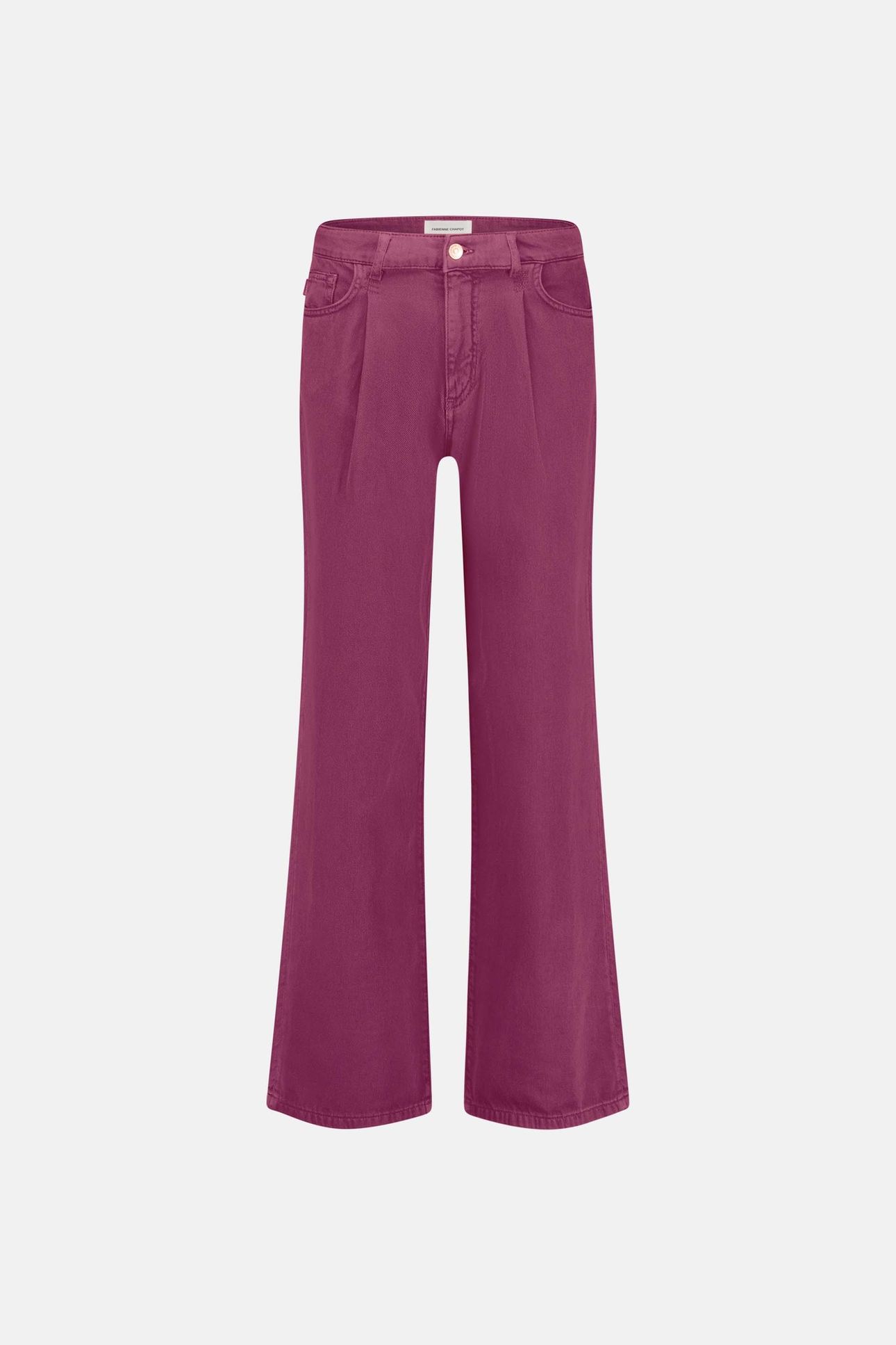 LUCY WIDE LEG JEANS RAZZY PINK 3