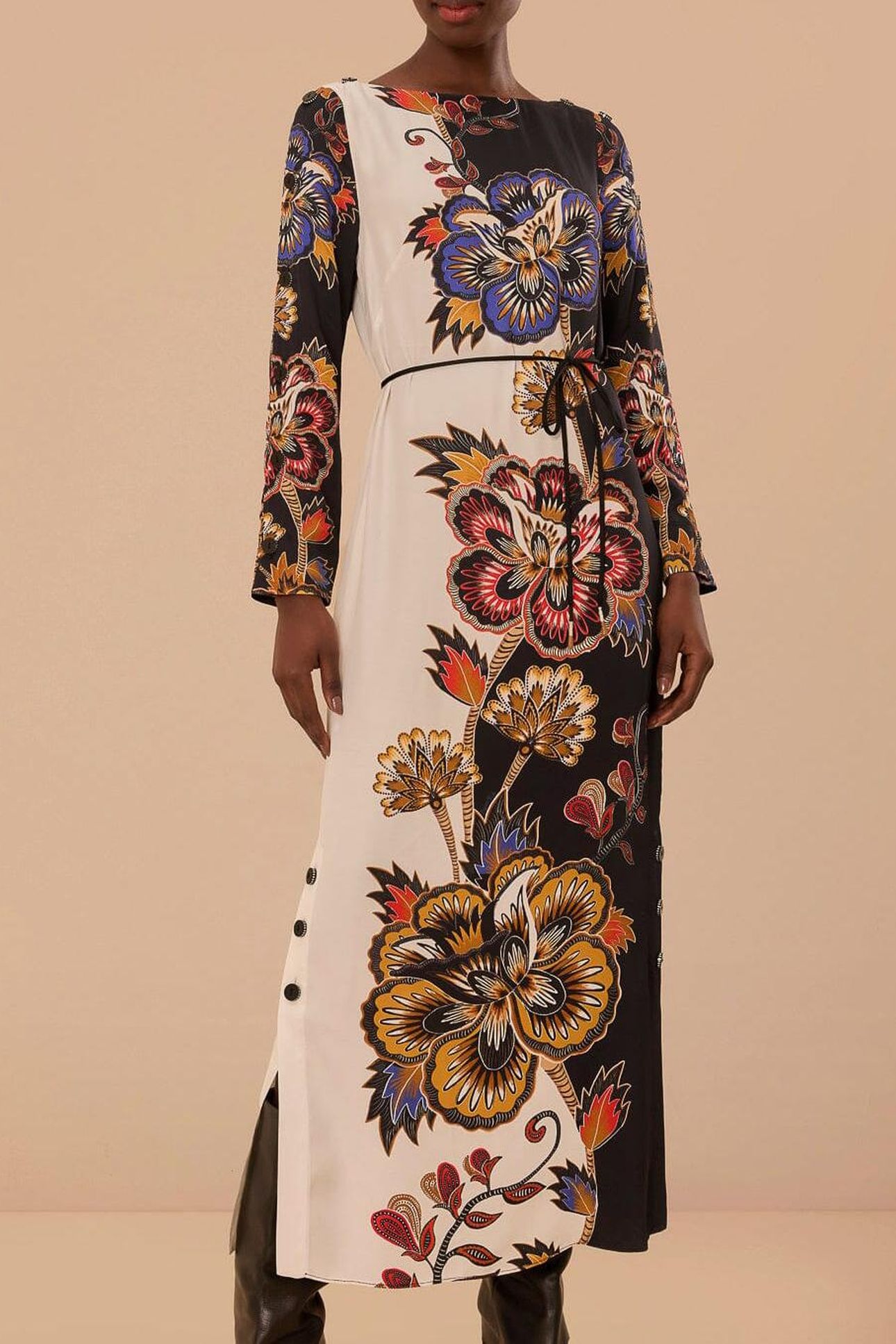 MAXI FLORAL MIDI DRESS 3