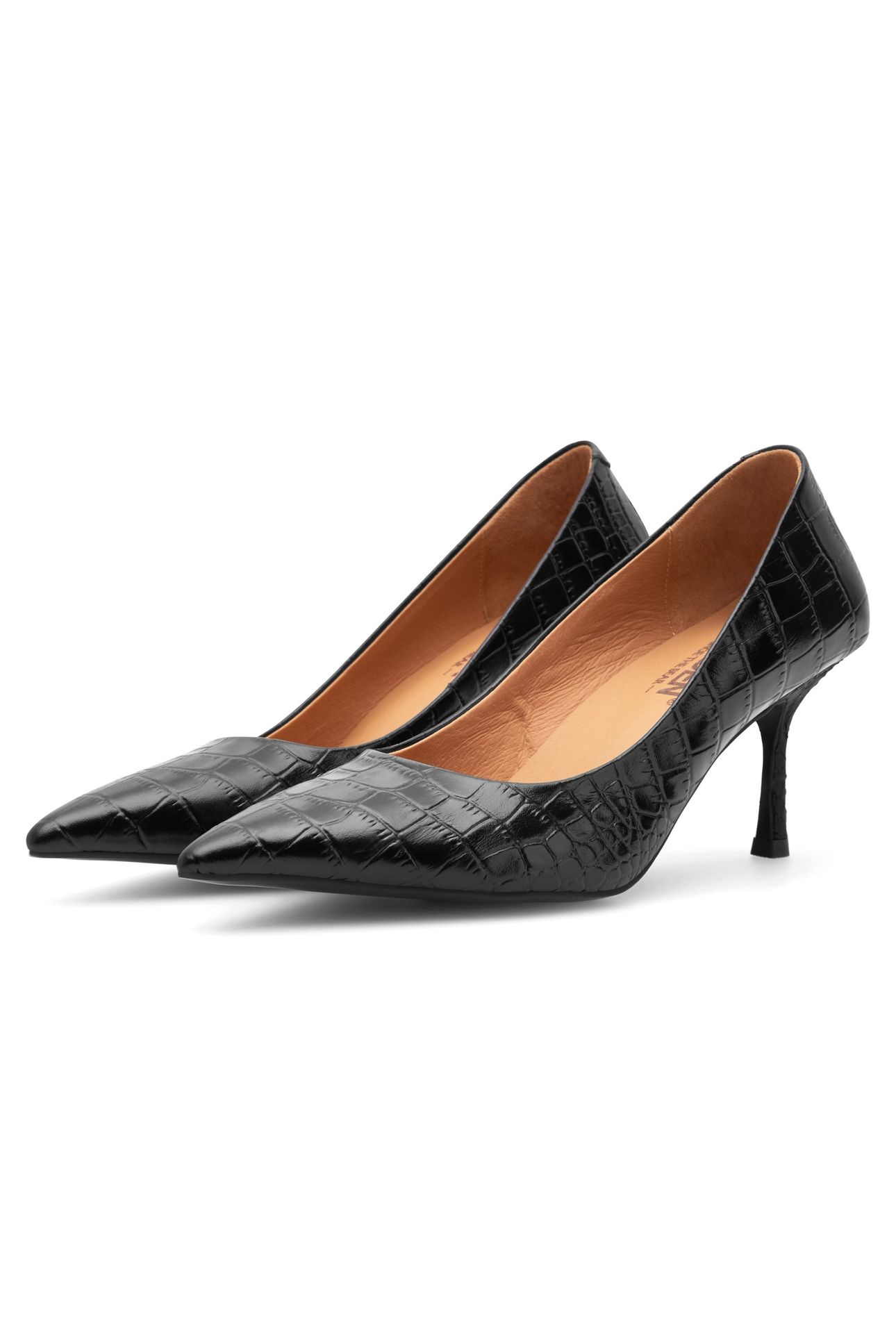LAURA CROCO BLACK 3