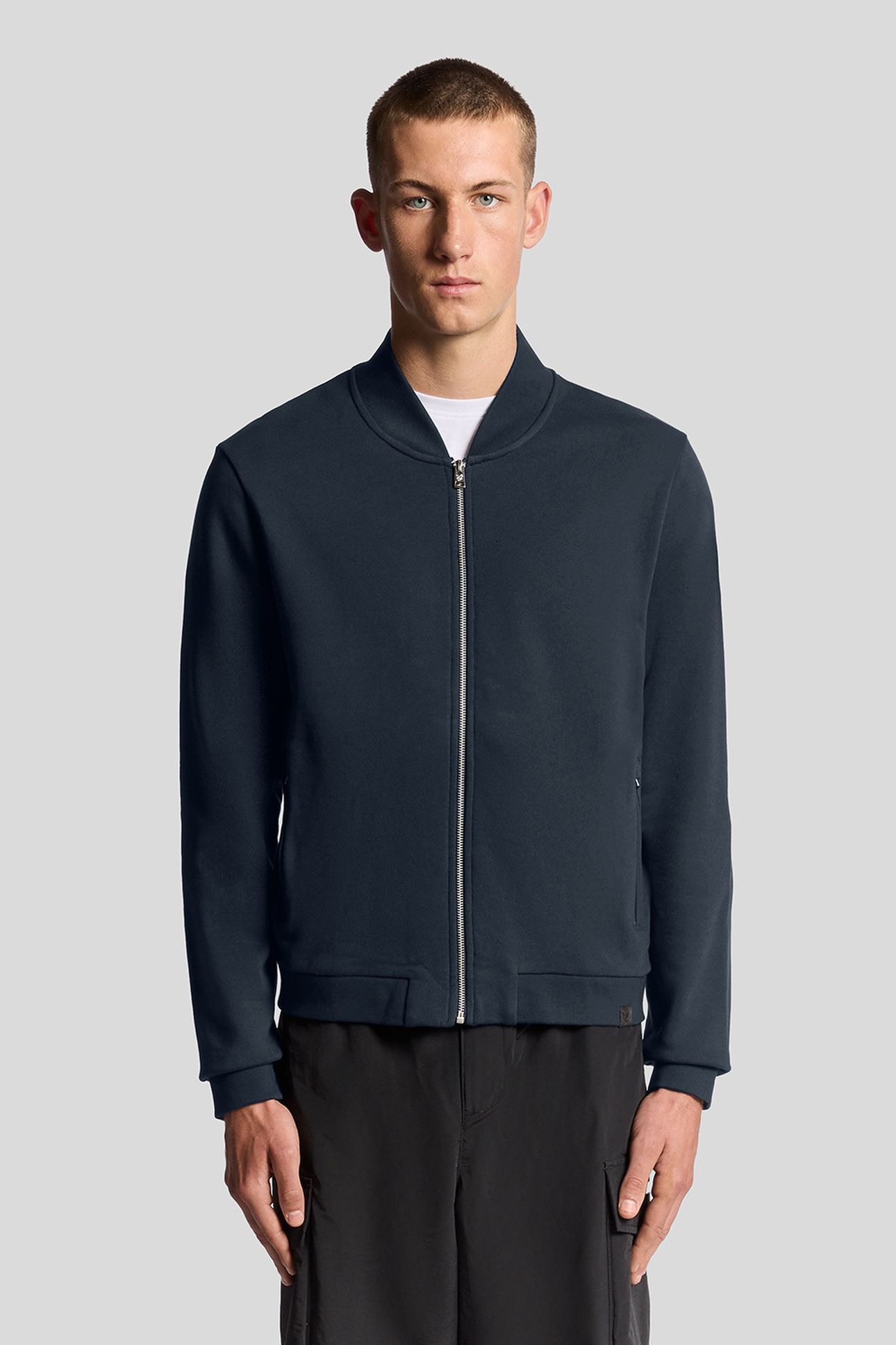 HALF RAGLAN JERSEY BOMBER DARK NAVY 1