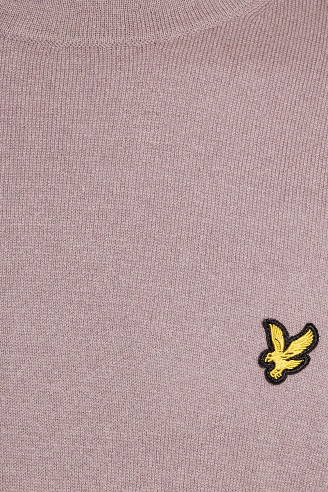 COTTON MERINO CREW NECK JUMPER GULL GREY 5