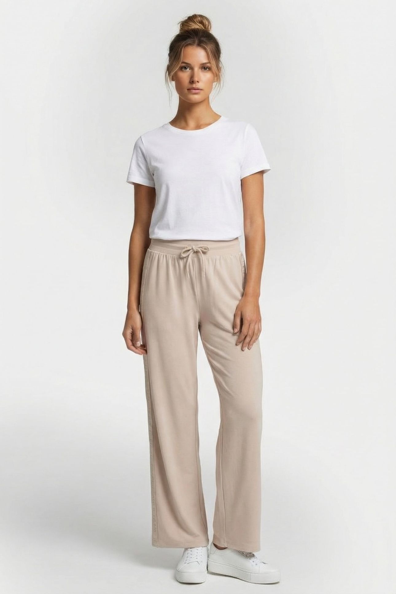 MODAL PANTS CASHMERE CREME 1