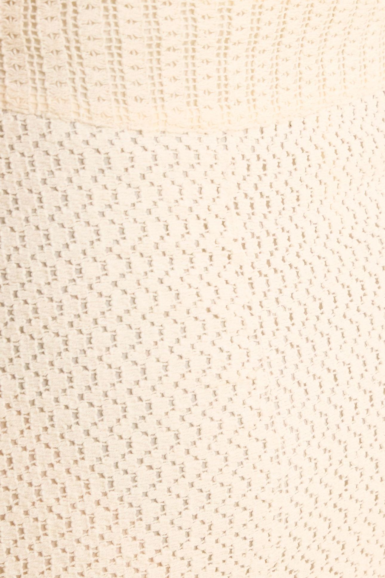 SHORT ECRU LACE SKIRT ECRU 8
