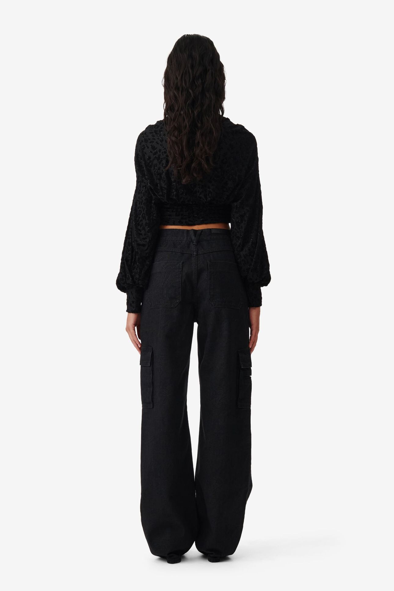 MAIT TROUSER BLACK / STRASS 4