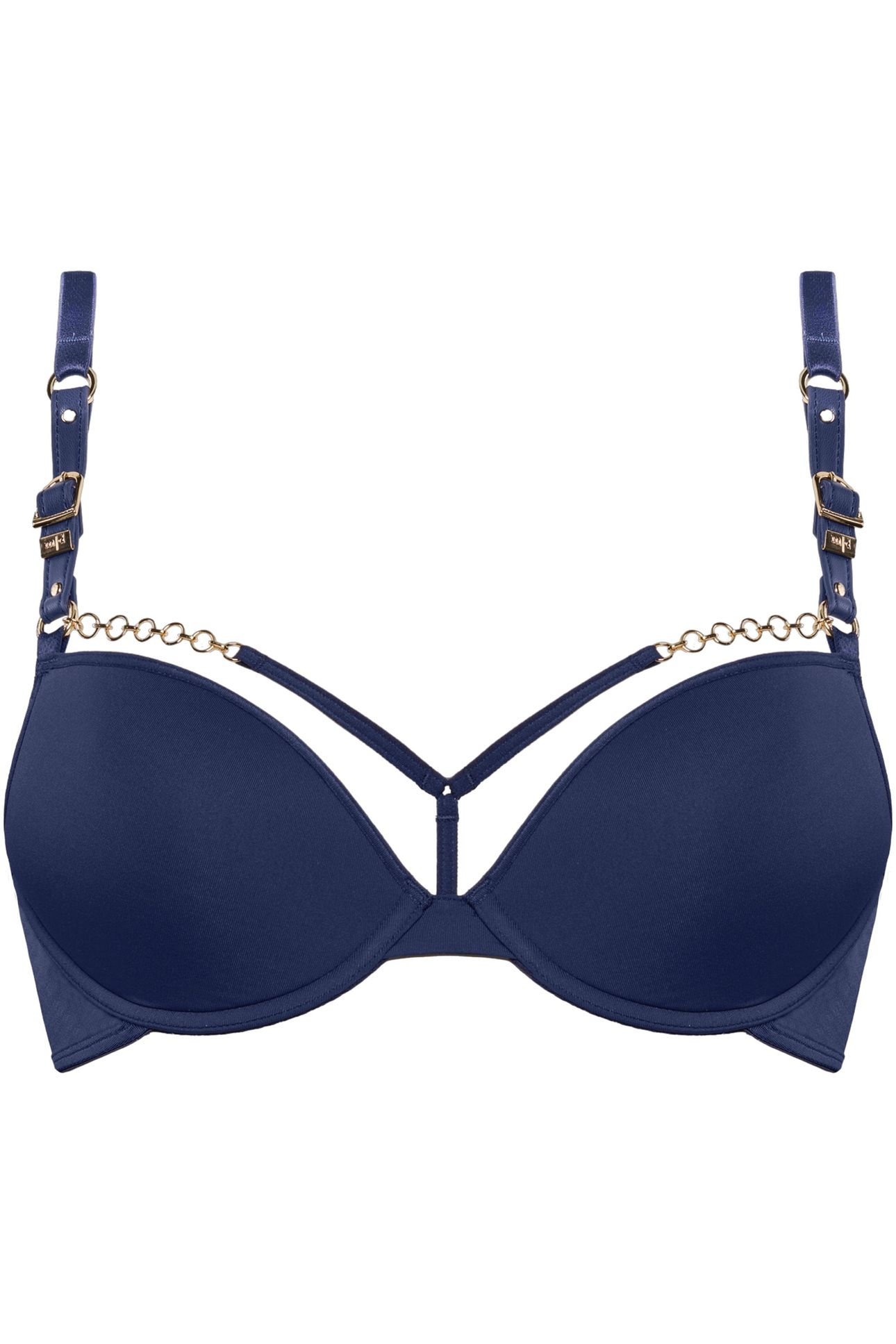 MORANA DARK SKY BLUE PUSH UP BRA 3