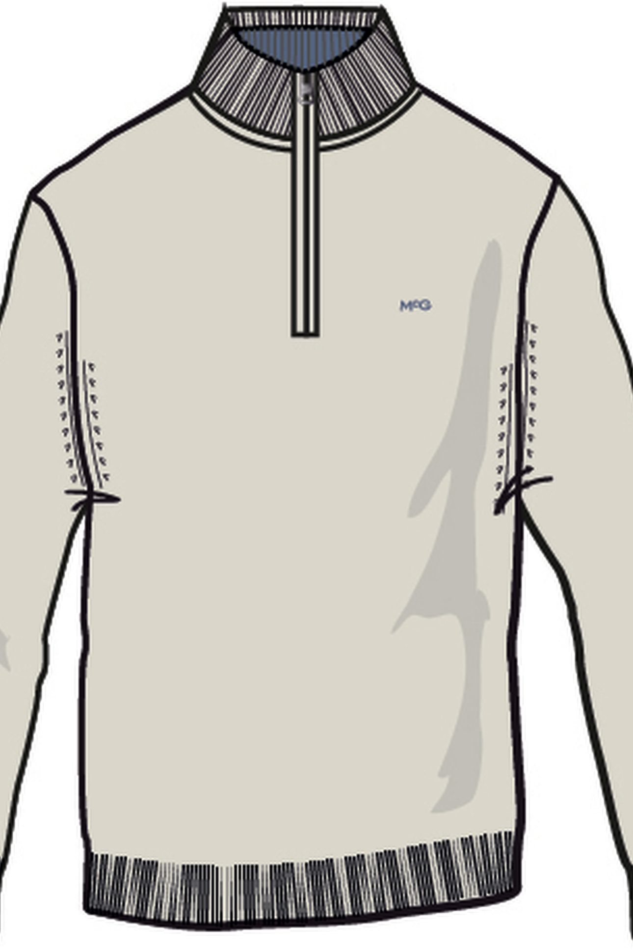 ZIP MOCK SWEATER KIT 3