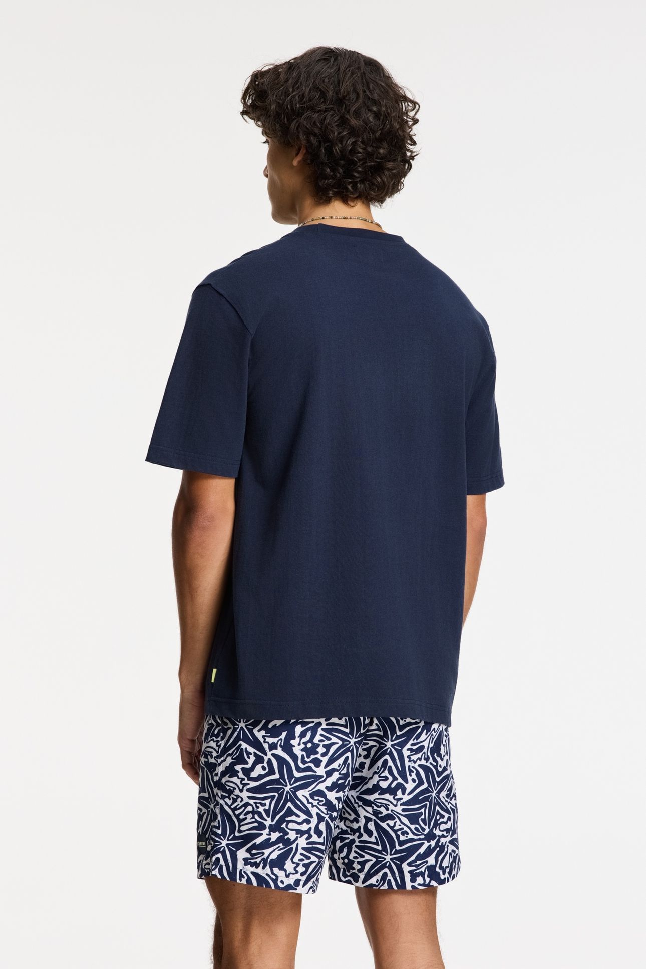 FINN RELAXED T-SHIRT CORAL COAST BLUE DARK NAVY 5