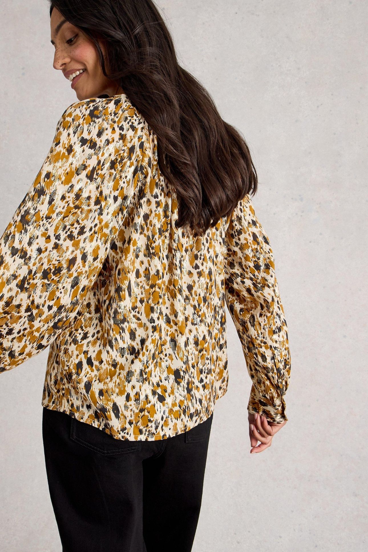 ARI METALLIC TOP CHARTREUSE MULTI 3
