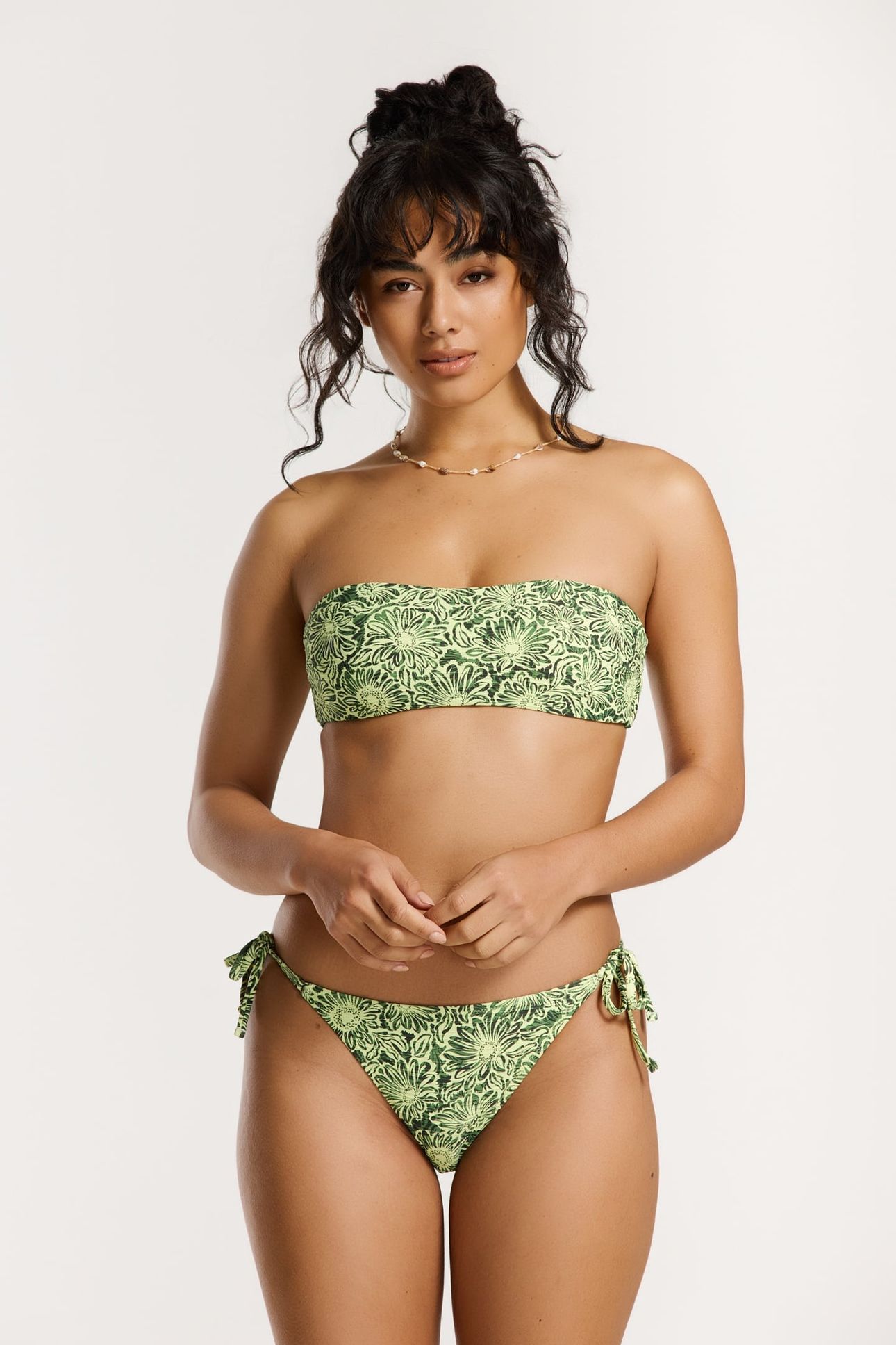 LOLA BIKINI SET DAISY BOUQUET GREEN DAISY BOUQUET 4