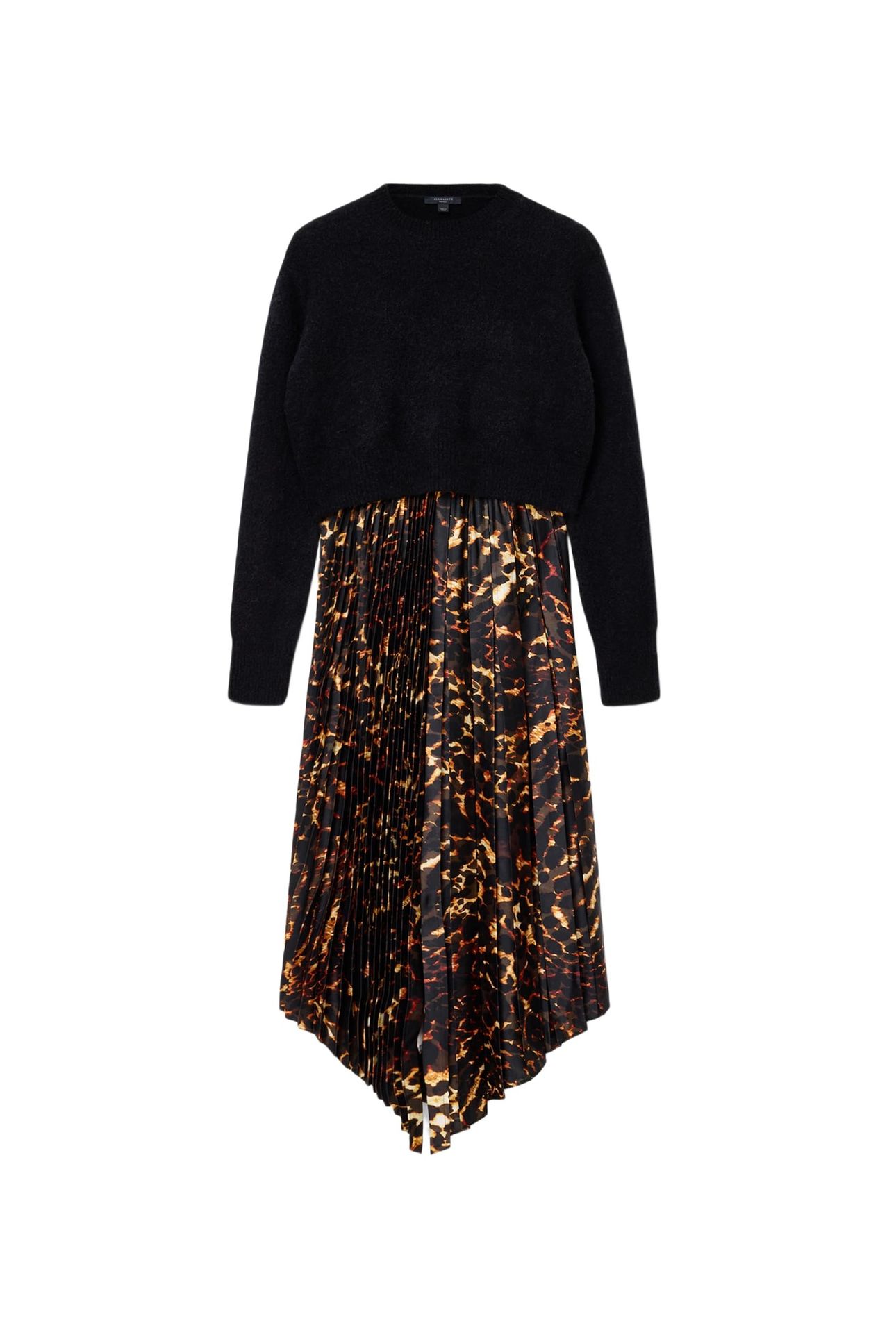 JAX PARDUS DRESS BLACK/BITTER BROWN 8