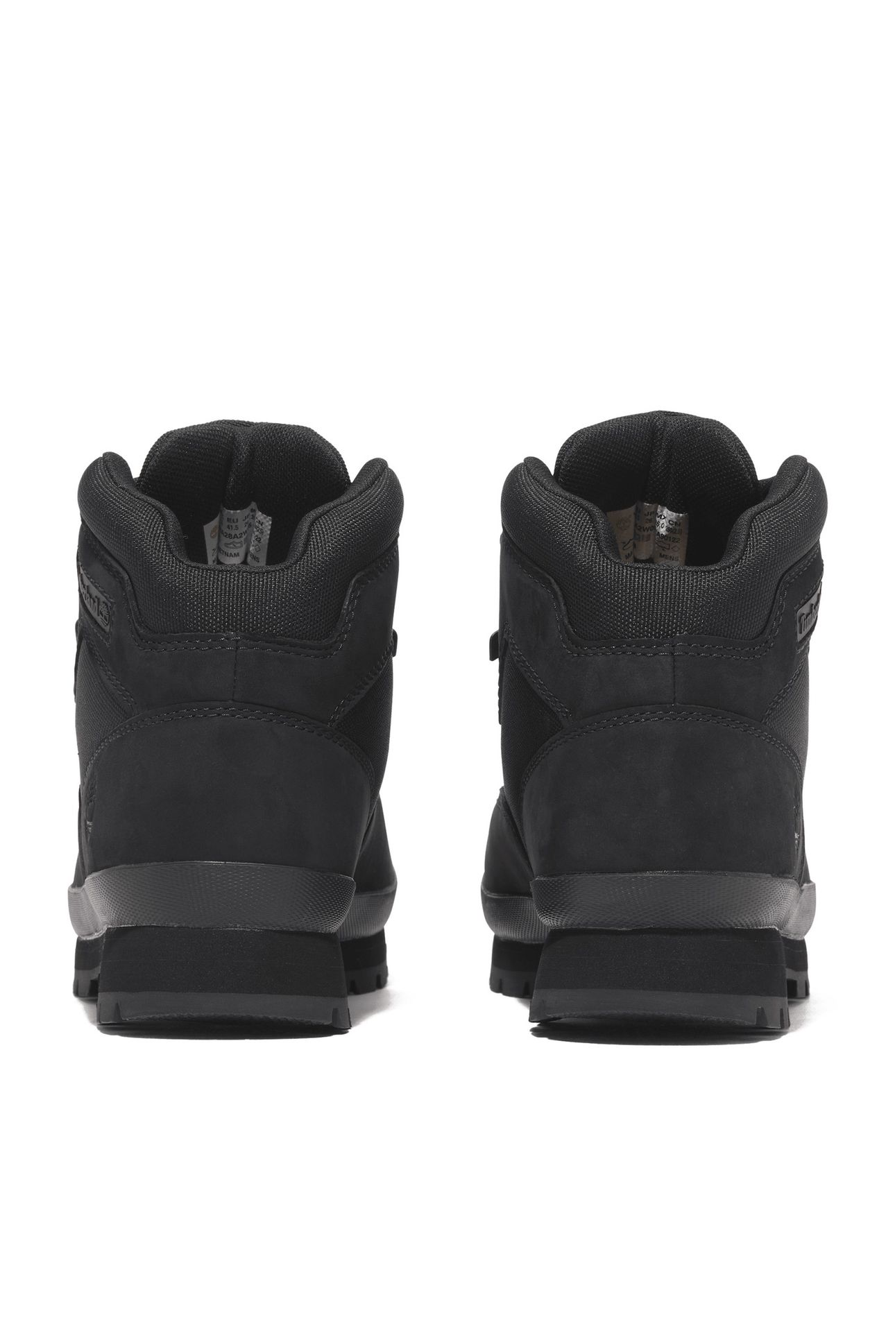 EURO HIKER MID LACE UP BOOT BLACK NUBUCK 6