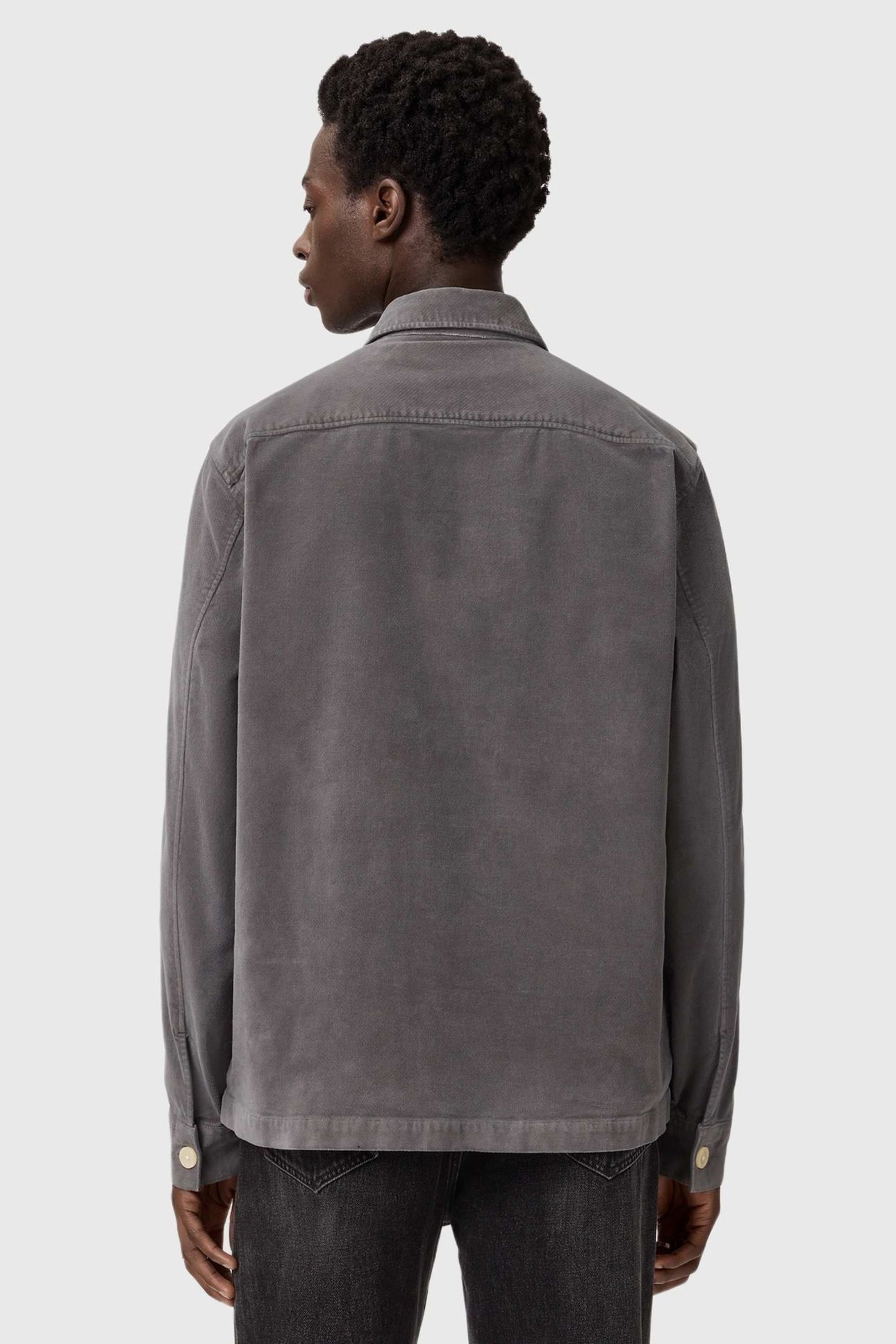 HARRIER LS SHIRT RAIN GREY 4