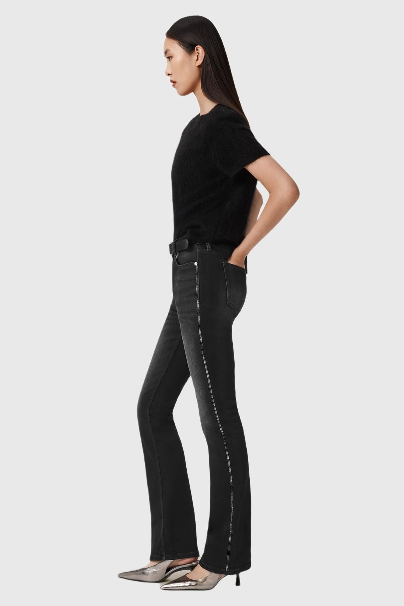 HALDAN CRYSTAL JEAN WASHED BLACK 6
