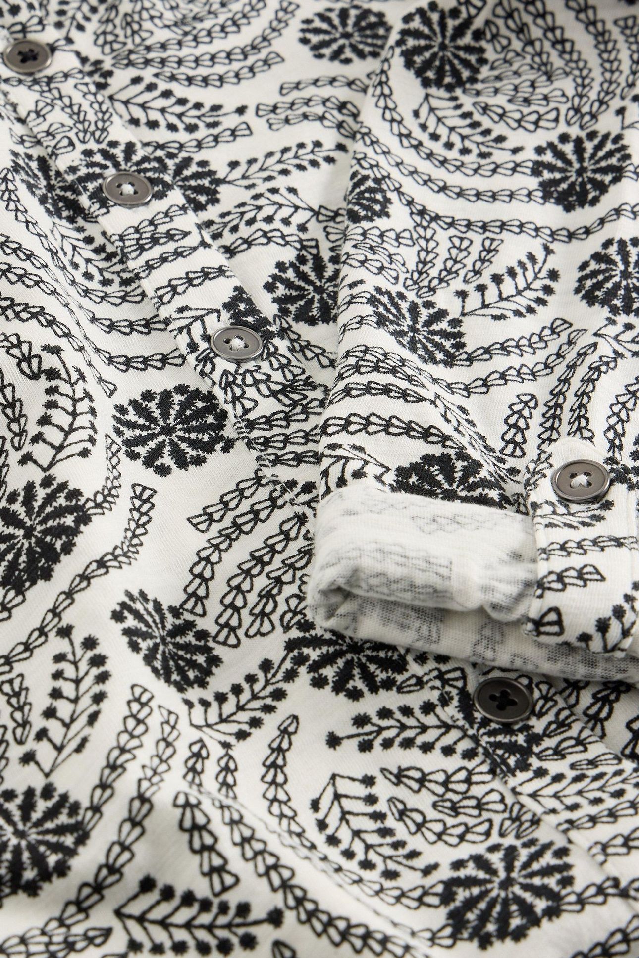 ANNIE JERSEY SHIRT WHITE PRINT 4