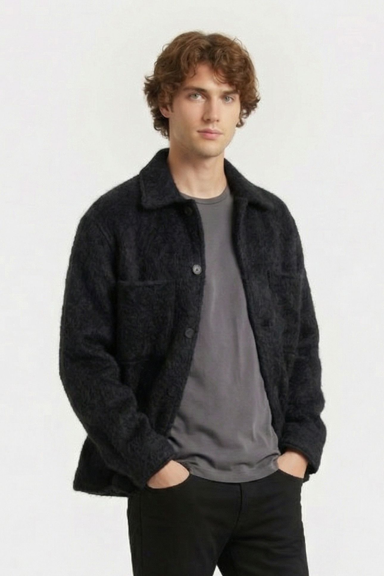JOSESPE OVERSHIRT BLACK 1