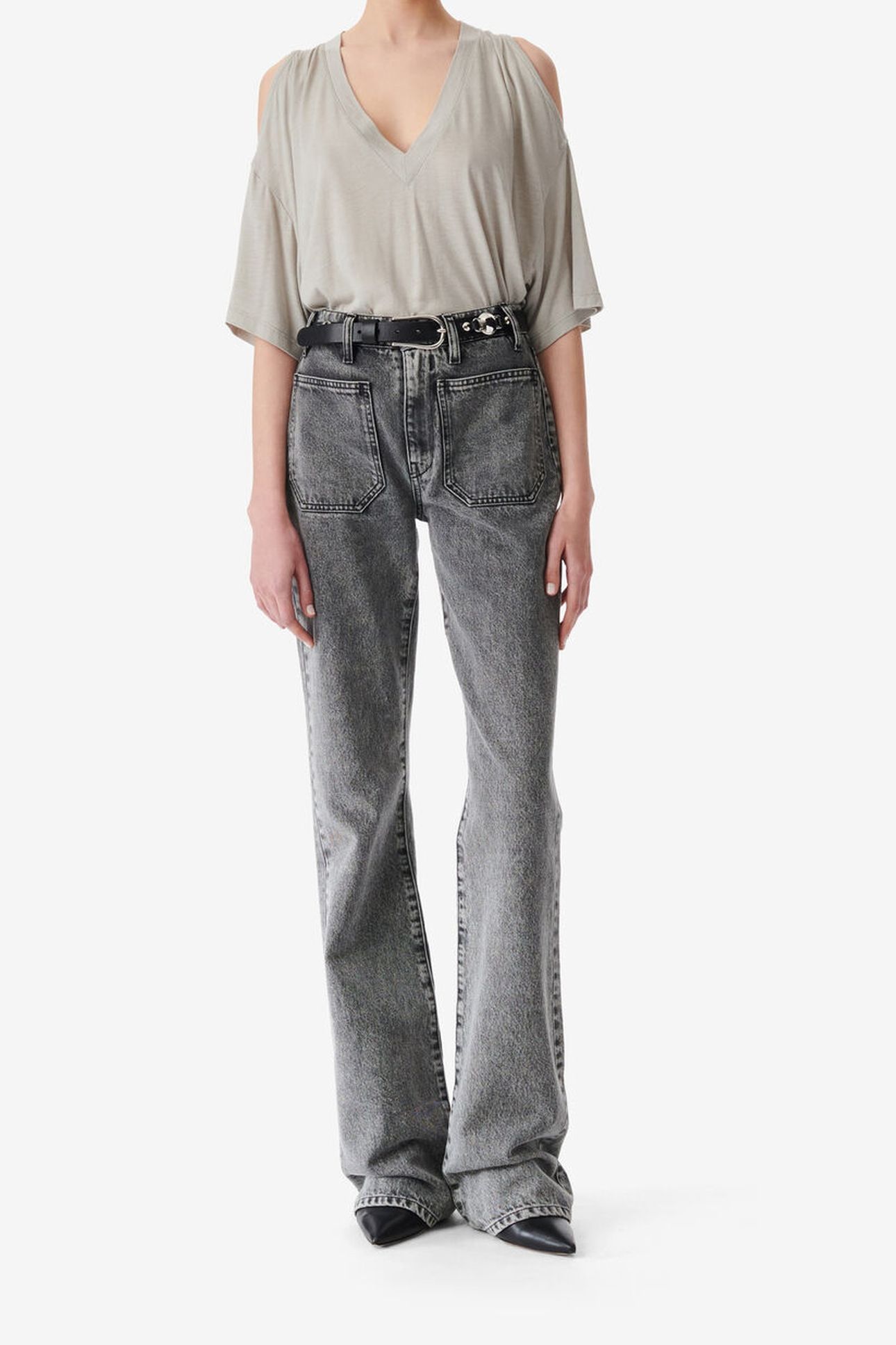 FEHNNO T-SHIRT STONE GREY 1