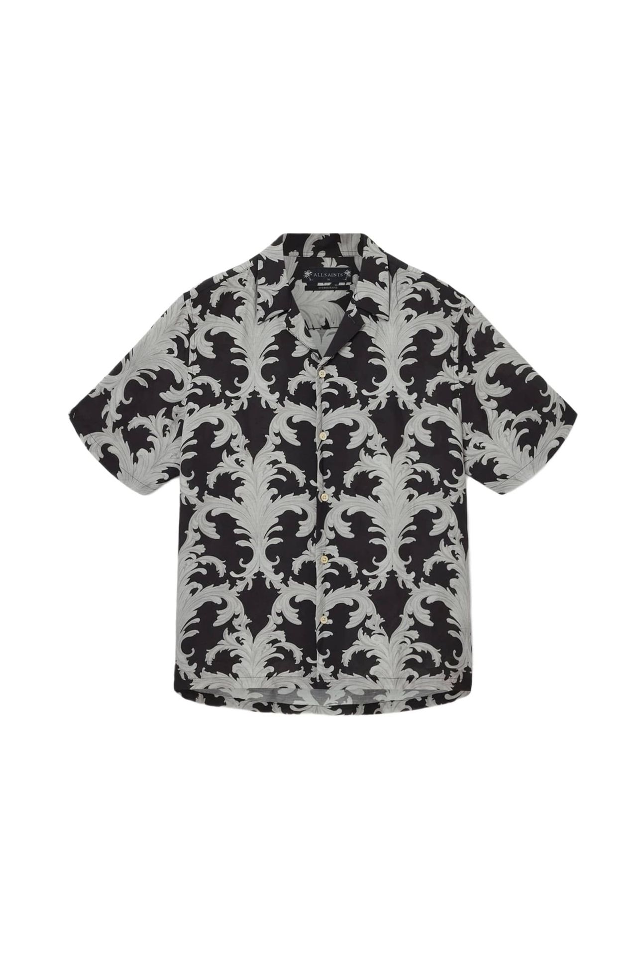 MOTIF SS SHIRT JET BLACK 1