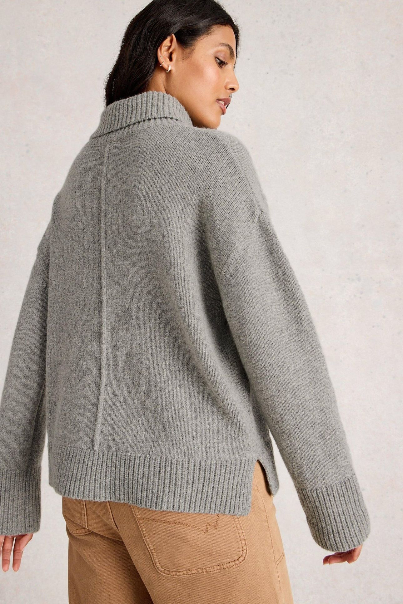 MARIANNE JUMPER MID GREY 2